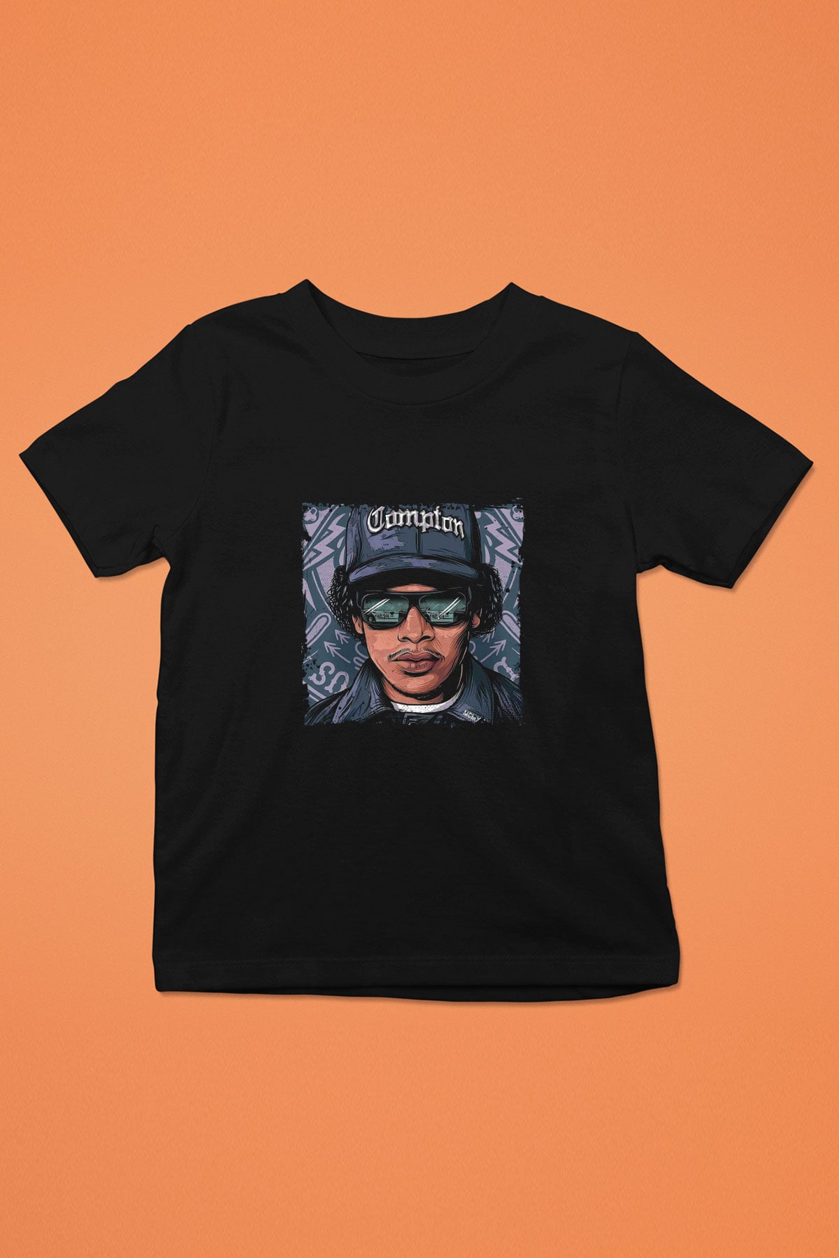 N.W.A Baskılı Unisex Siyah Çocuk Tişört