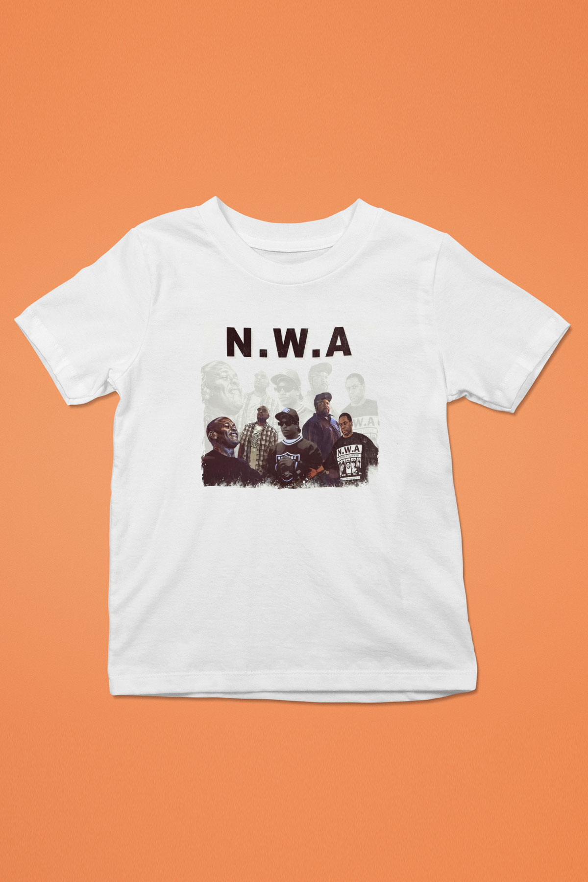 N.W.A Beyaz Unisex Çocuk Tişört