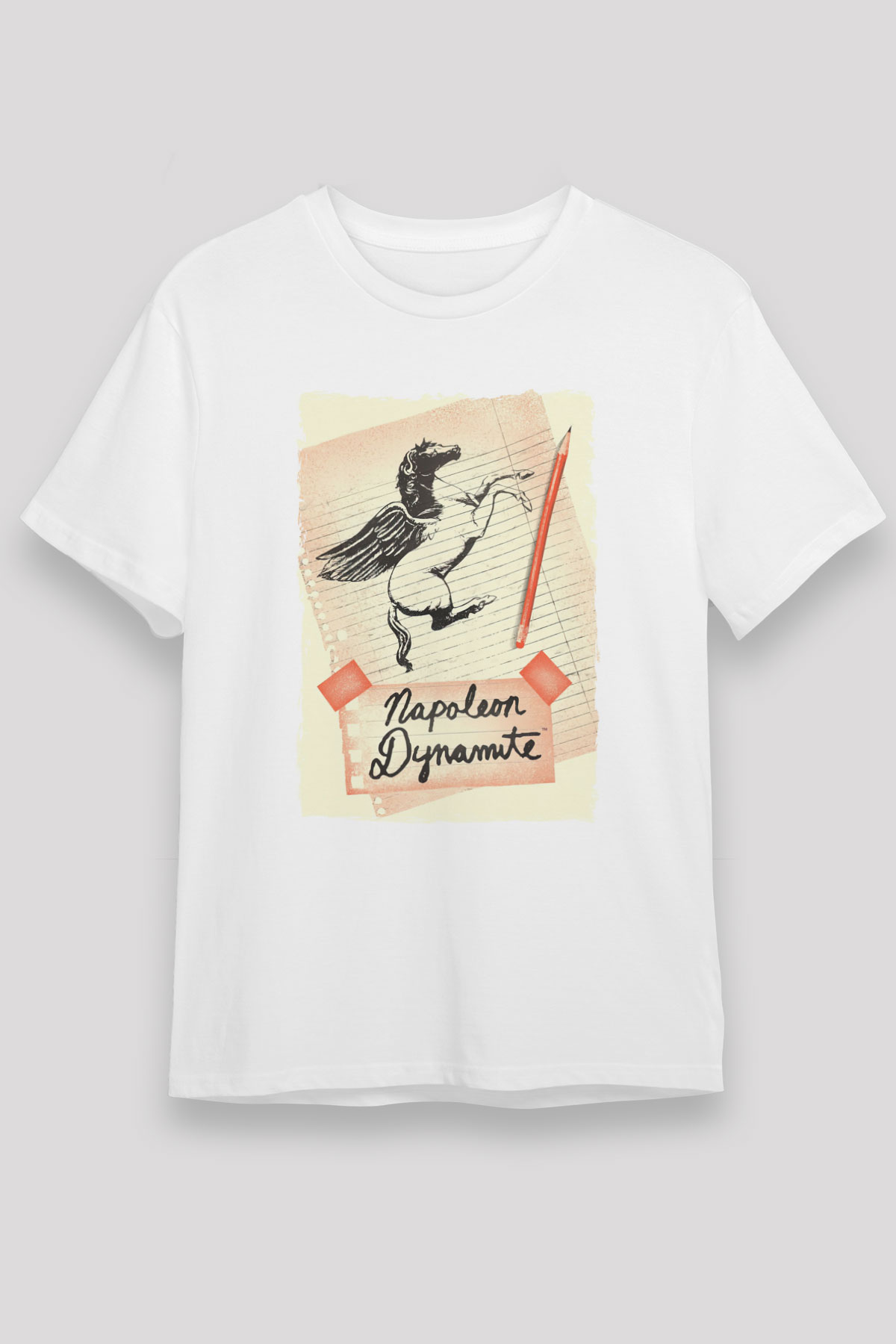 Napoleon Dynamite Beyaz Unisex Tişört T-Shirt