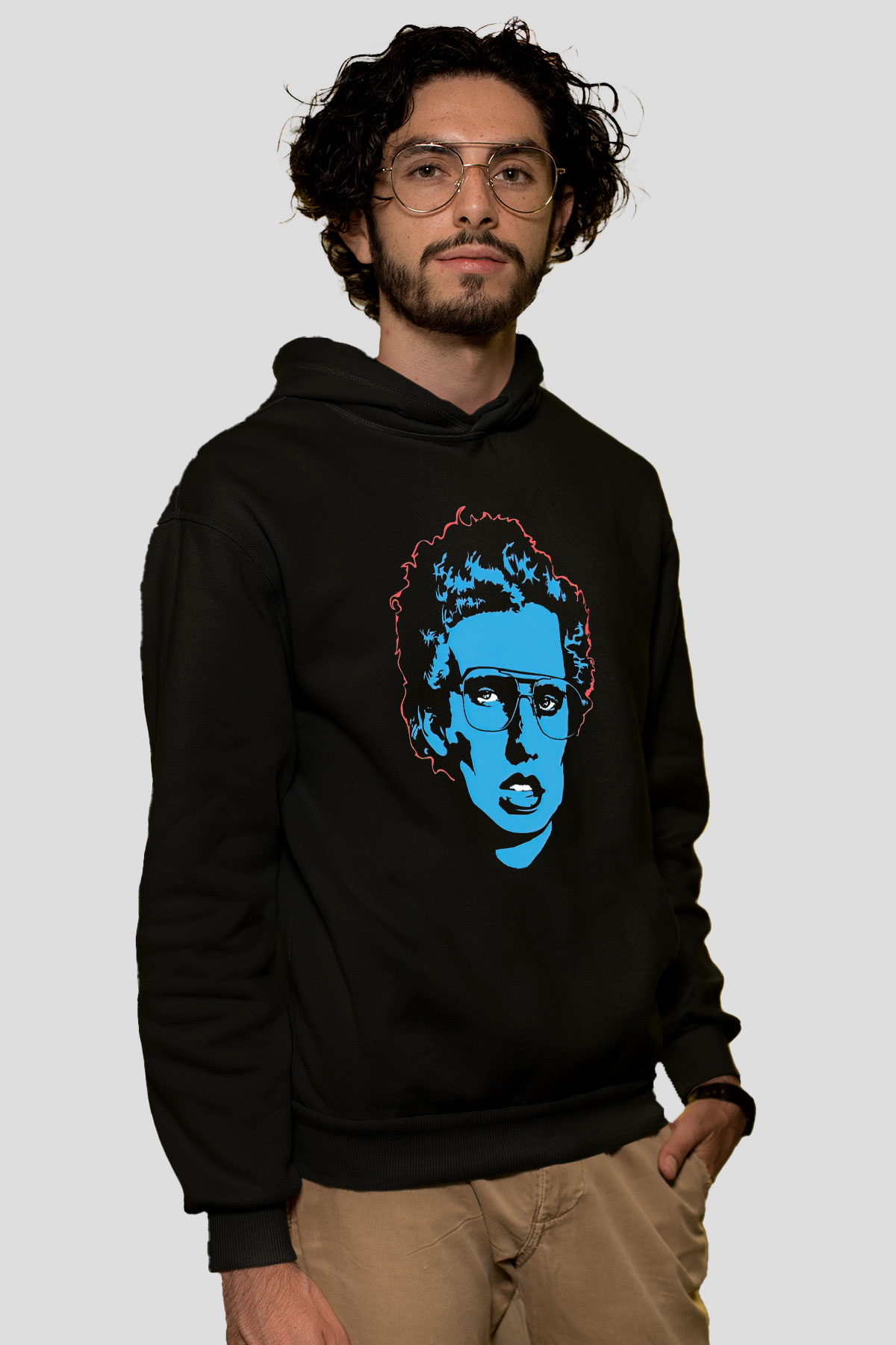 Napoleon Dynamite Siyah Unisex Hoodie