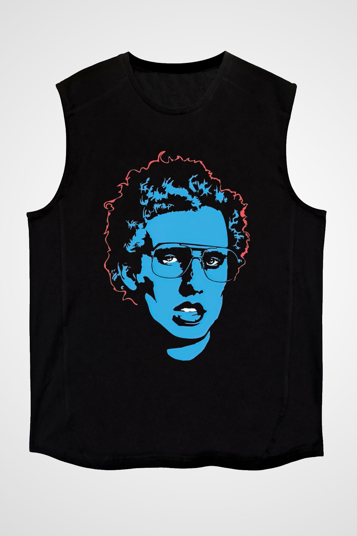 Napoleon Dynamite Siyah Unisex Kolsuz Tişört