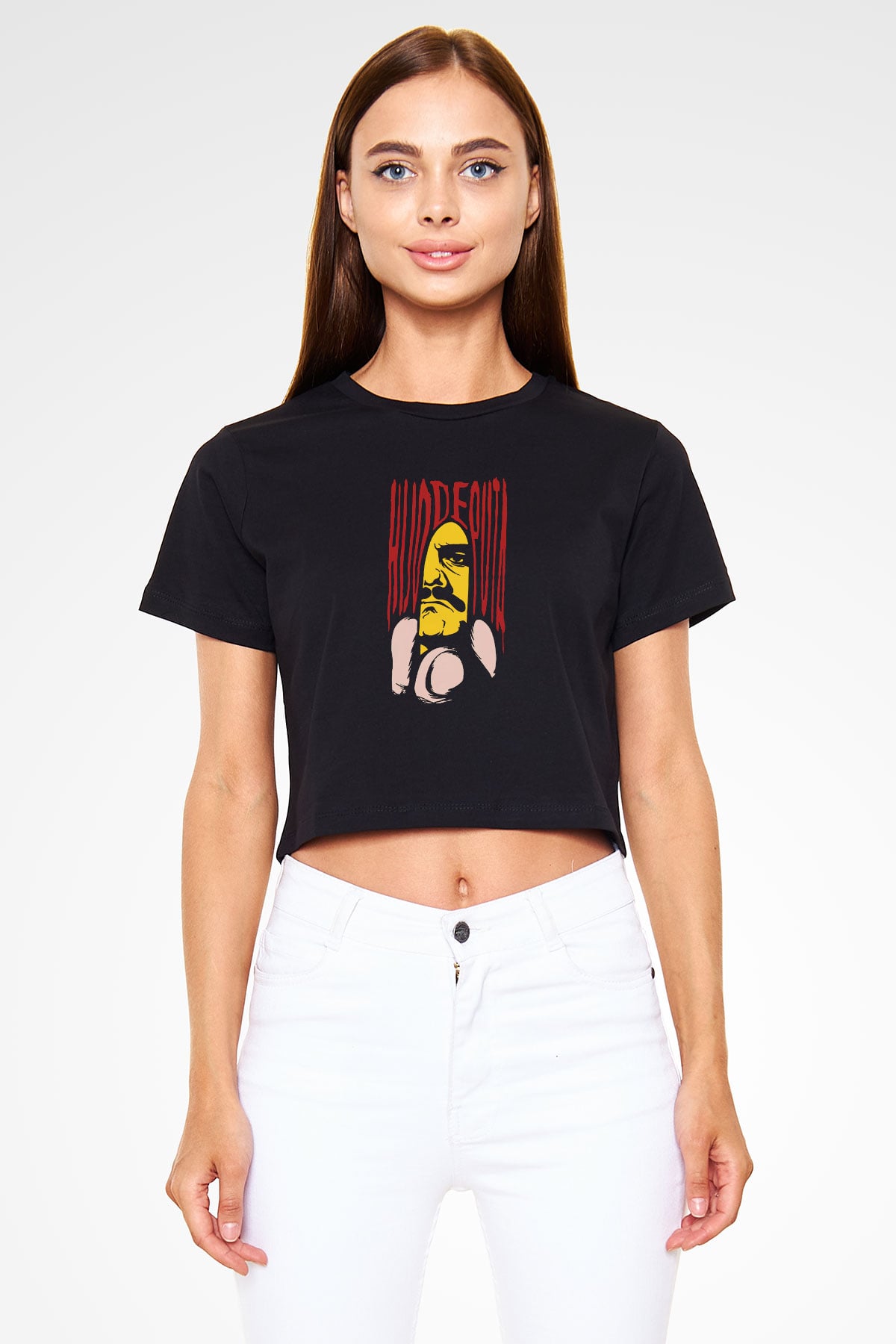 Narcos Pablo Escobar Siyah Crop Top Tişört