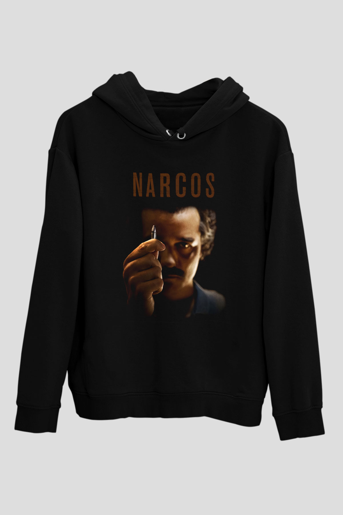 Narcos Pablo Escobar Siyah Unisex Hoodie