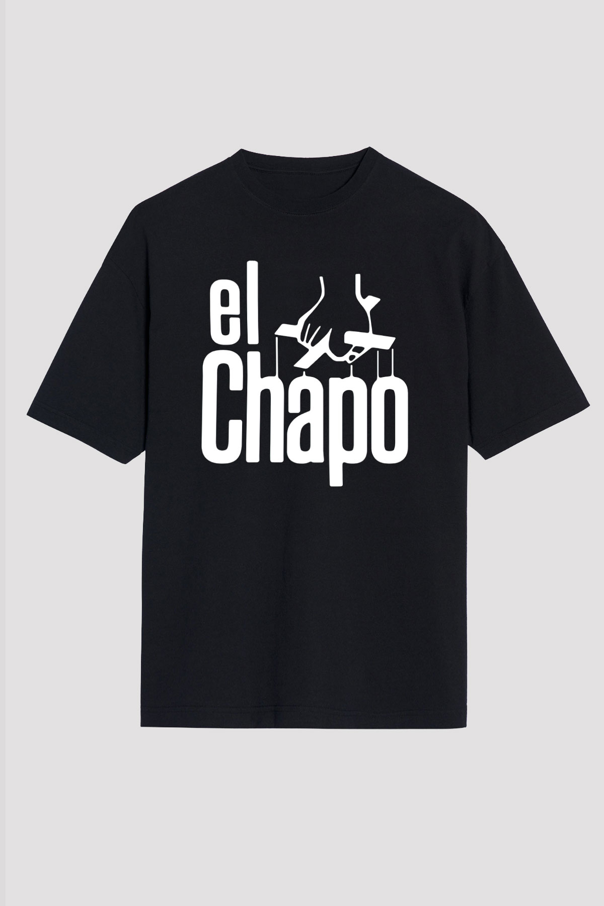 Narcos Pablo Escobar Siyah Unisex Oversize Tişört T-Shirt