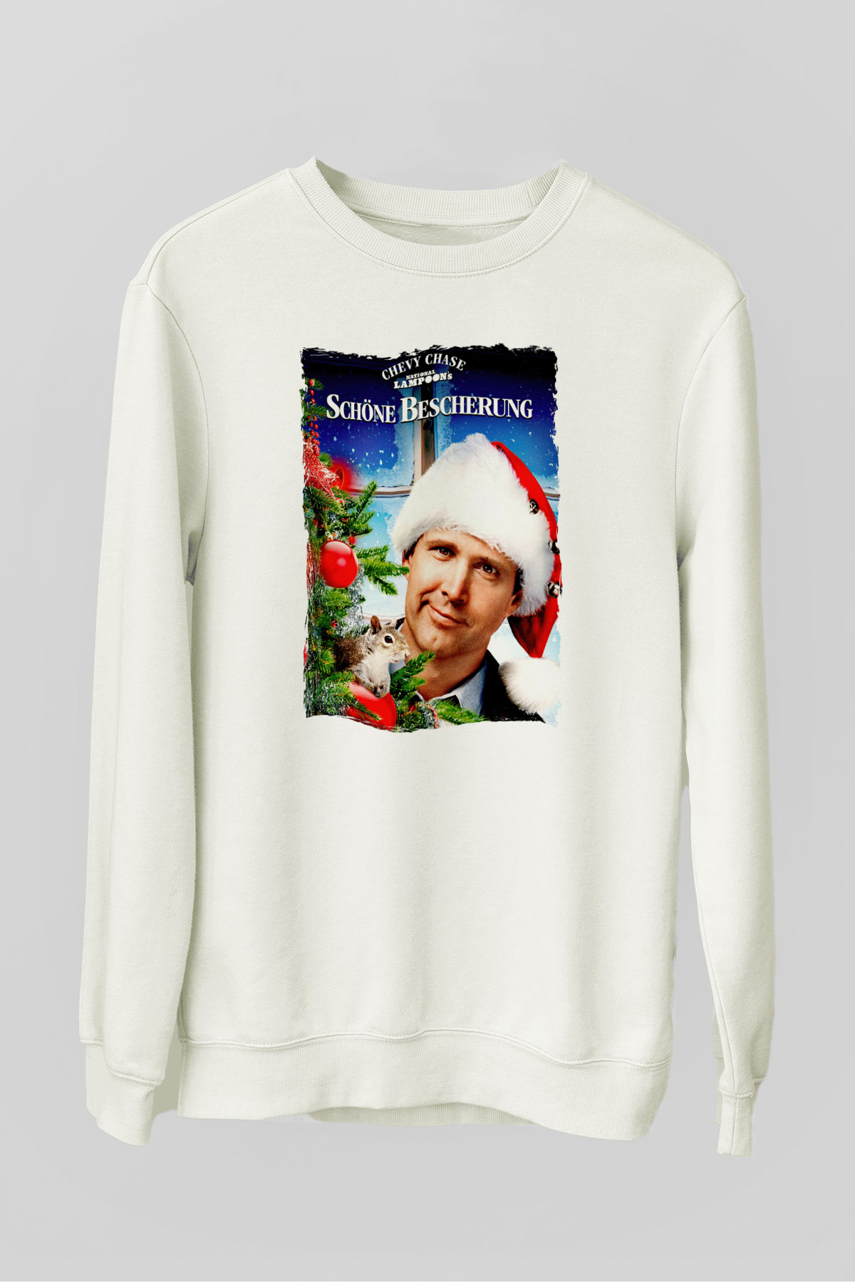National Lampoons Vacation Beyaz Unisex  Sweatshirt