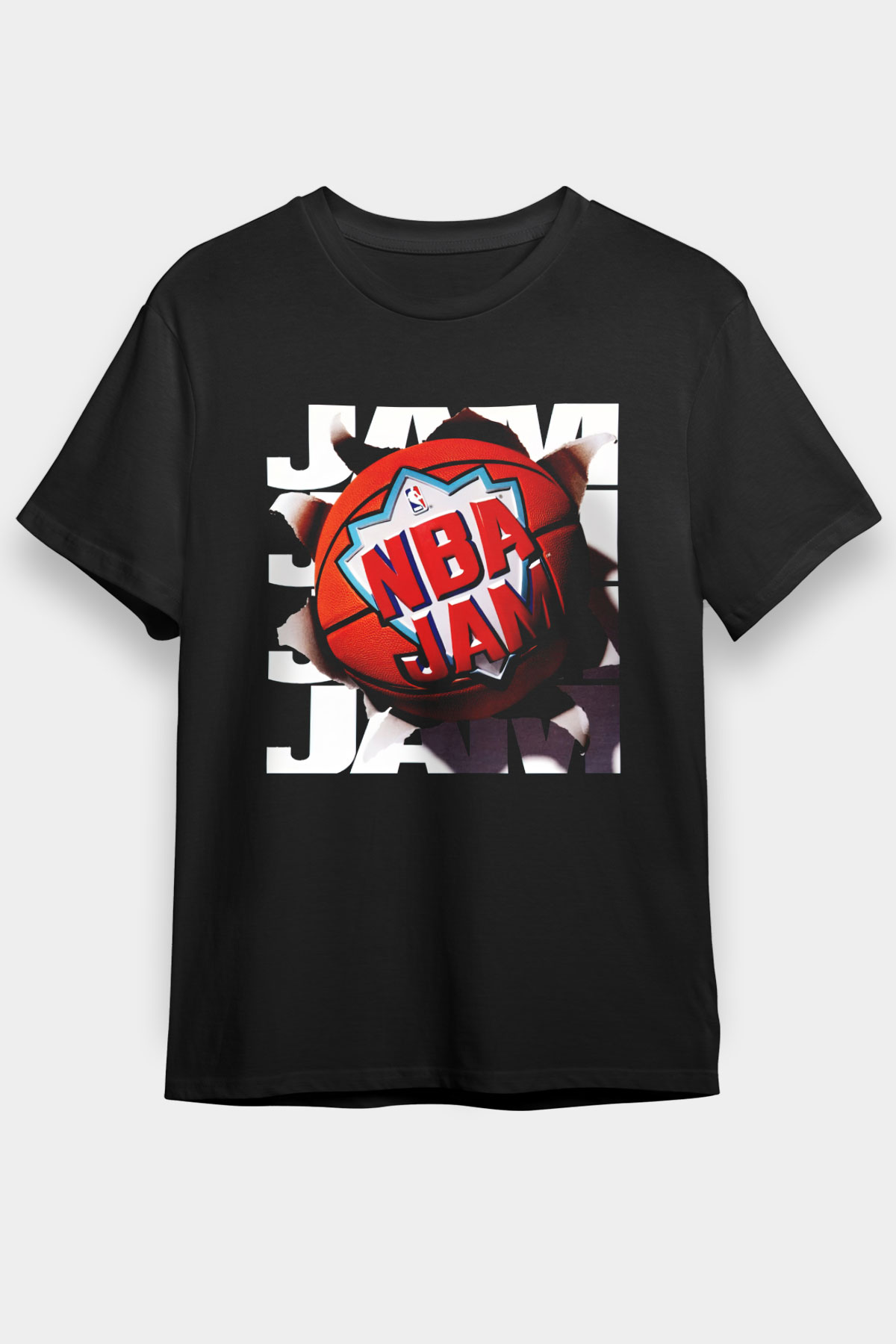 NBA Jam Siyah Unisex Tişört T-Shirt