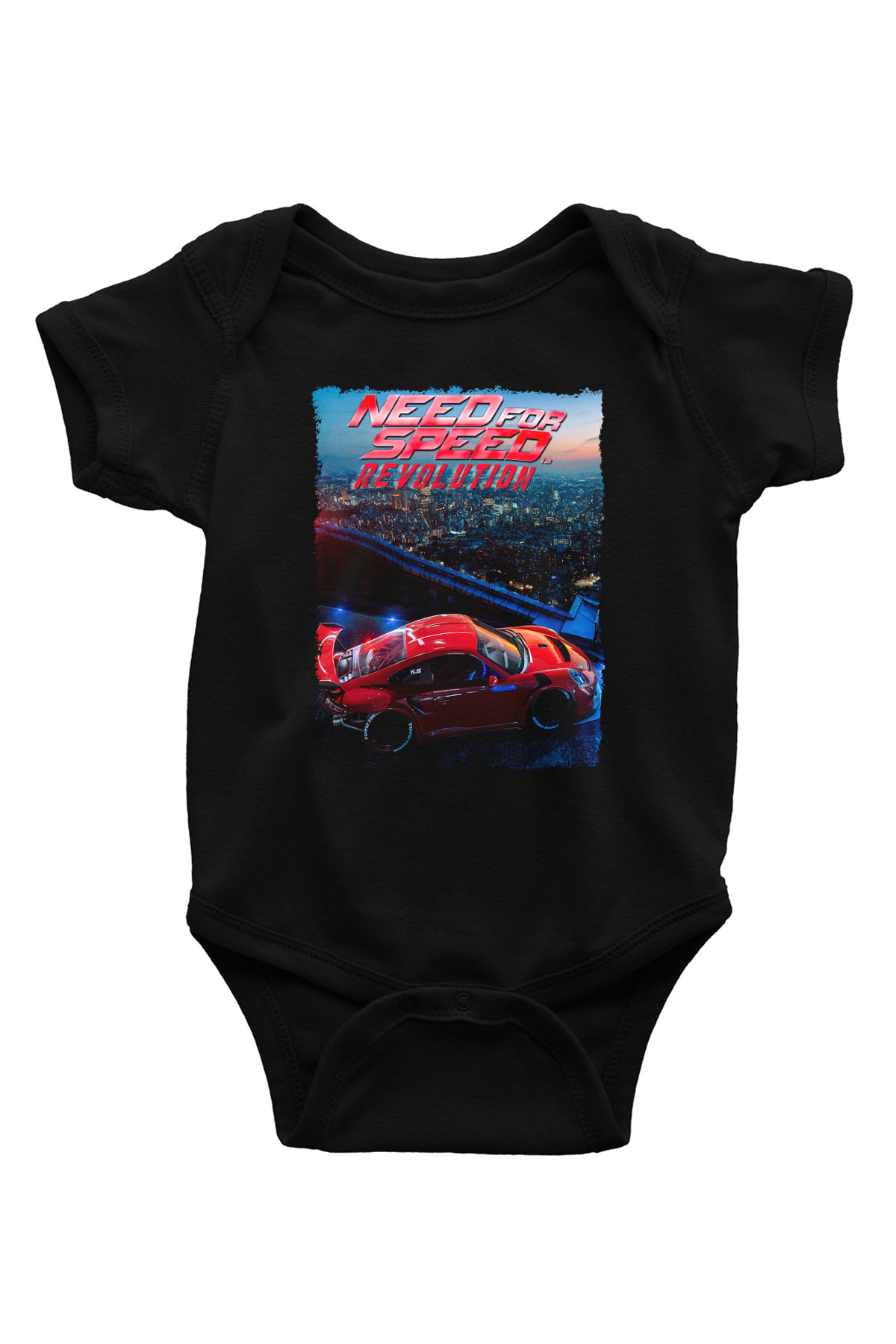 Need for Speed Siyah Bebek Body - Zıbın