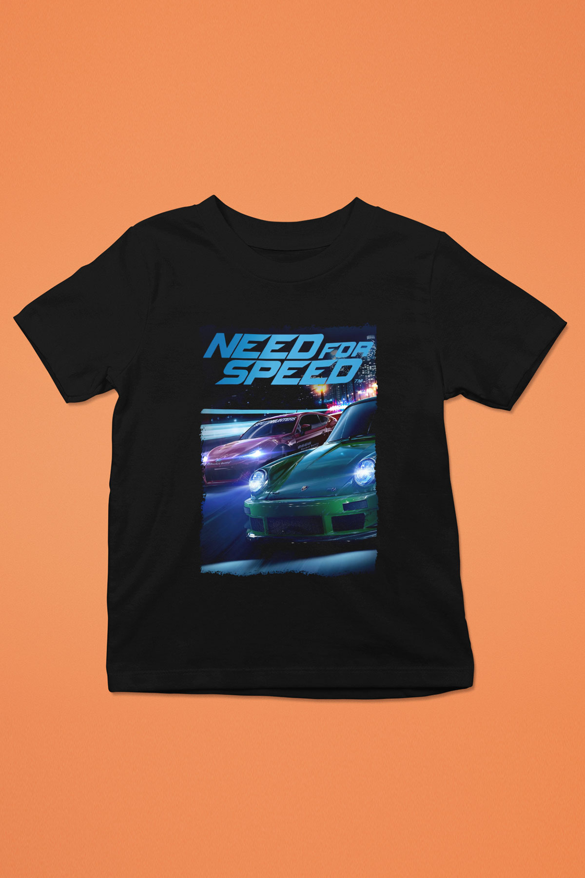 Need for Speed Siyah Unisex Çocuk Tişört