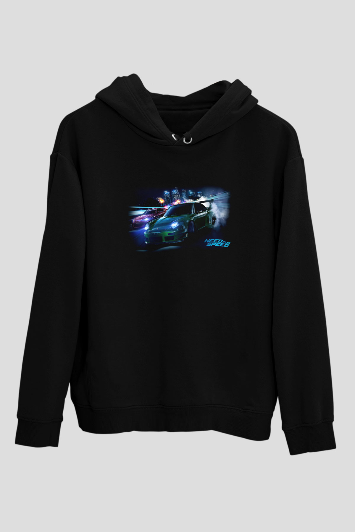Need for Speed Siyah Unisex Hoodie