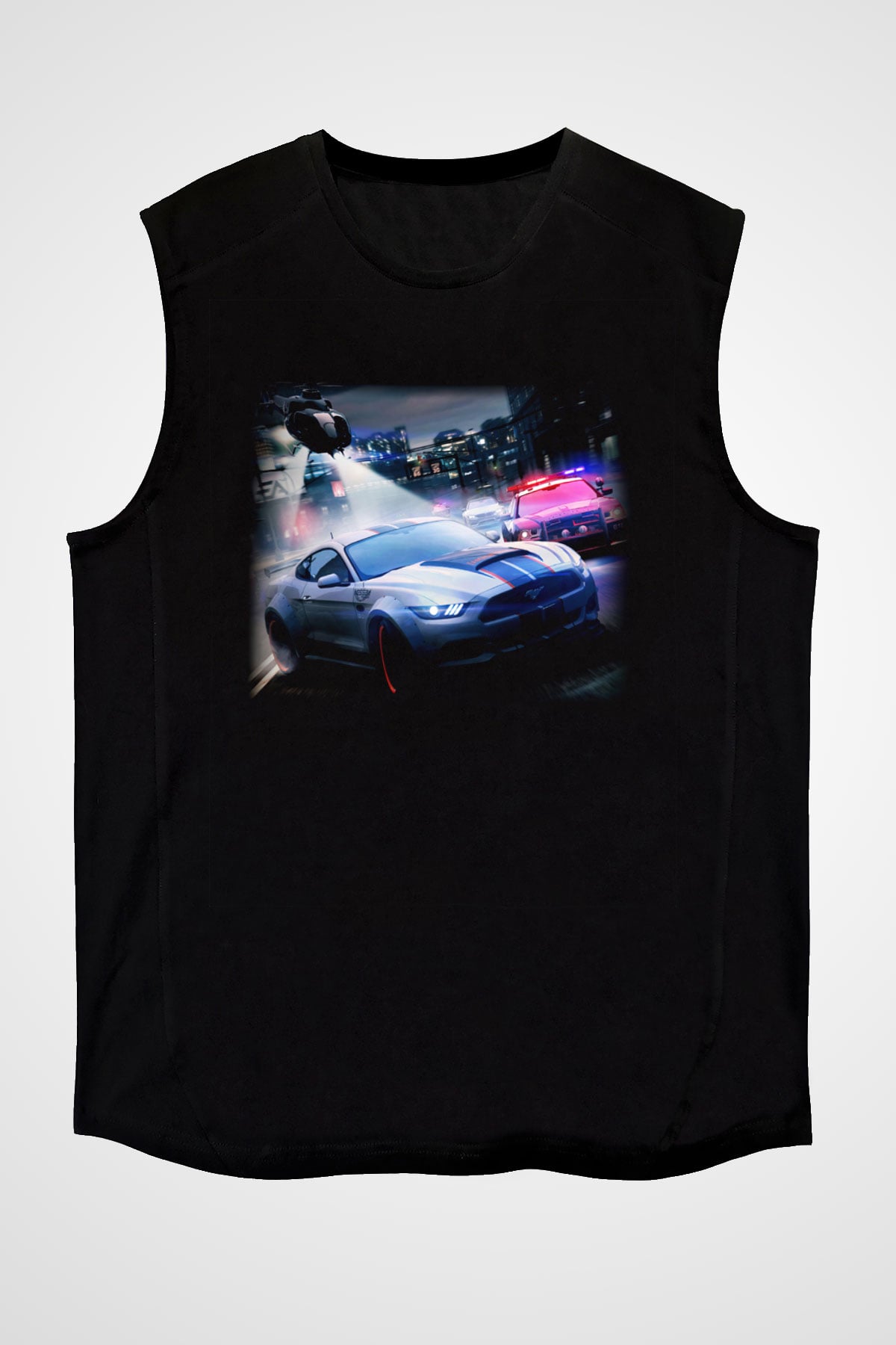 Need for Speed Siyah Unisex Kolsuz Tişört