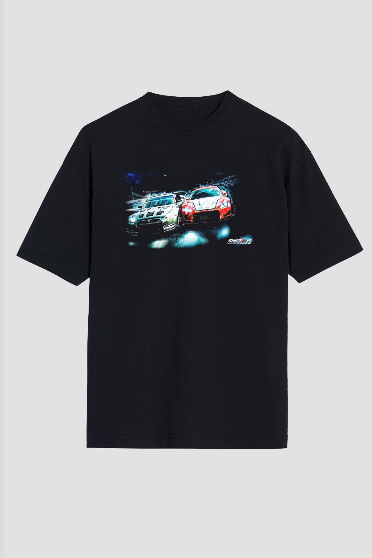 Need for Speed Siyah Unisex Oversize Tişört T-Shirt