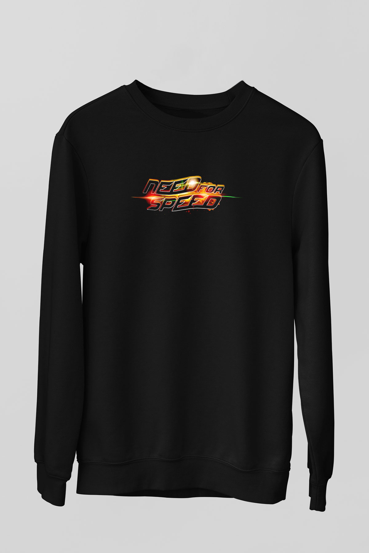 Need for Speed Siyah Unisex Sweatshirt