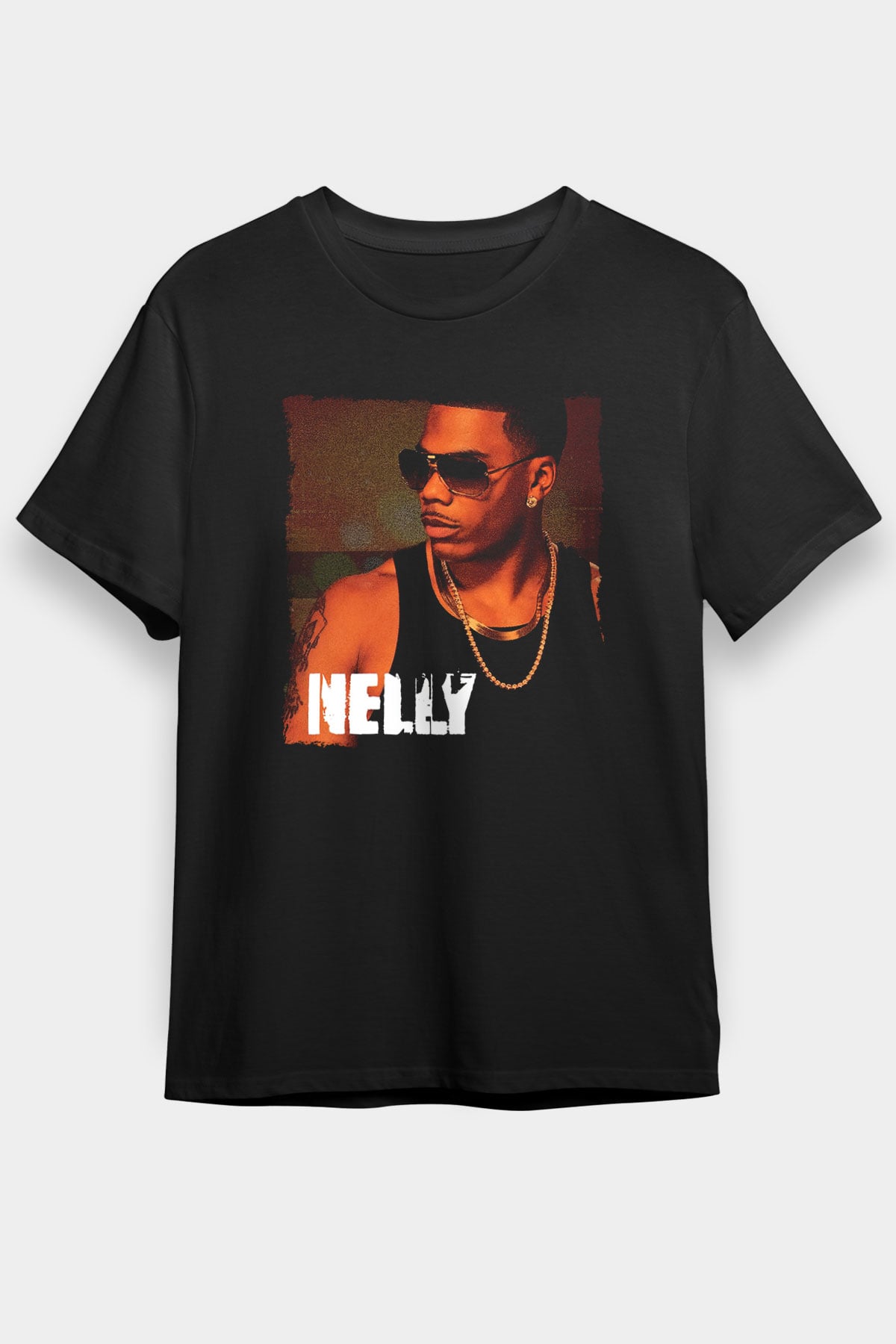Nelly Siyah Unisex Tişört T-Shirt - TişörtFabrikası