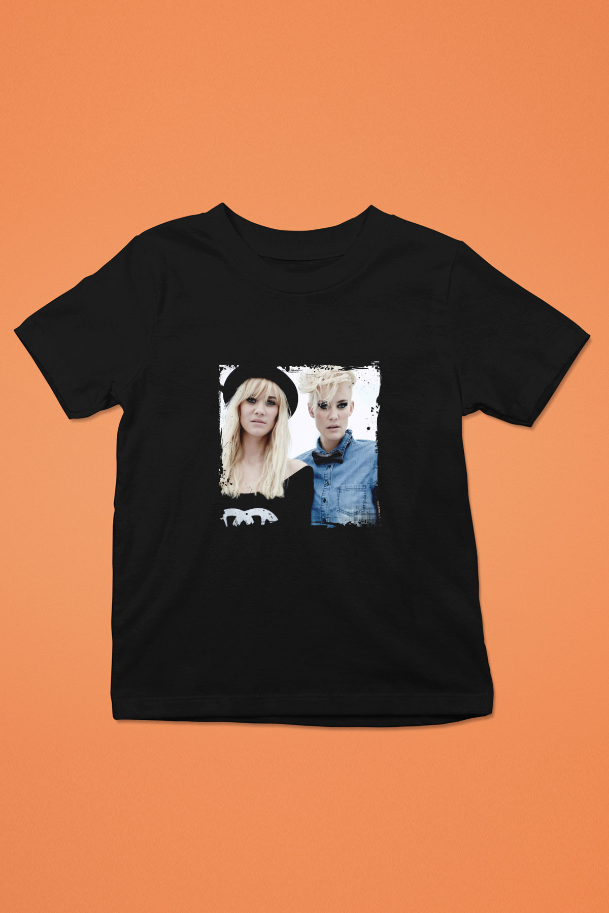 Nervo Baskılı Unisex Siyah Çocuk Tişört