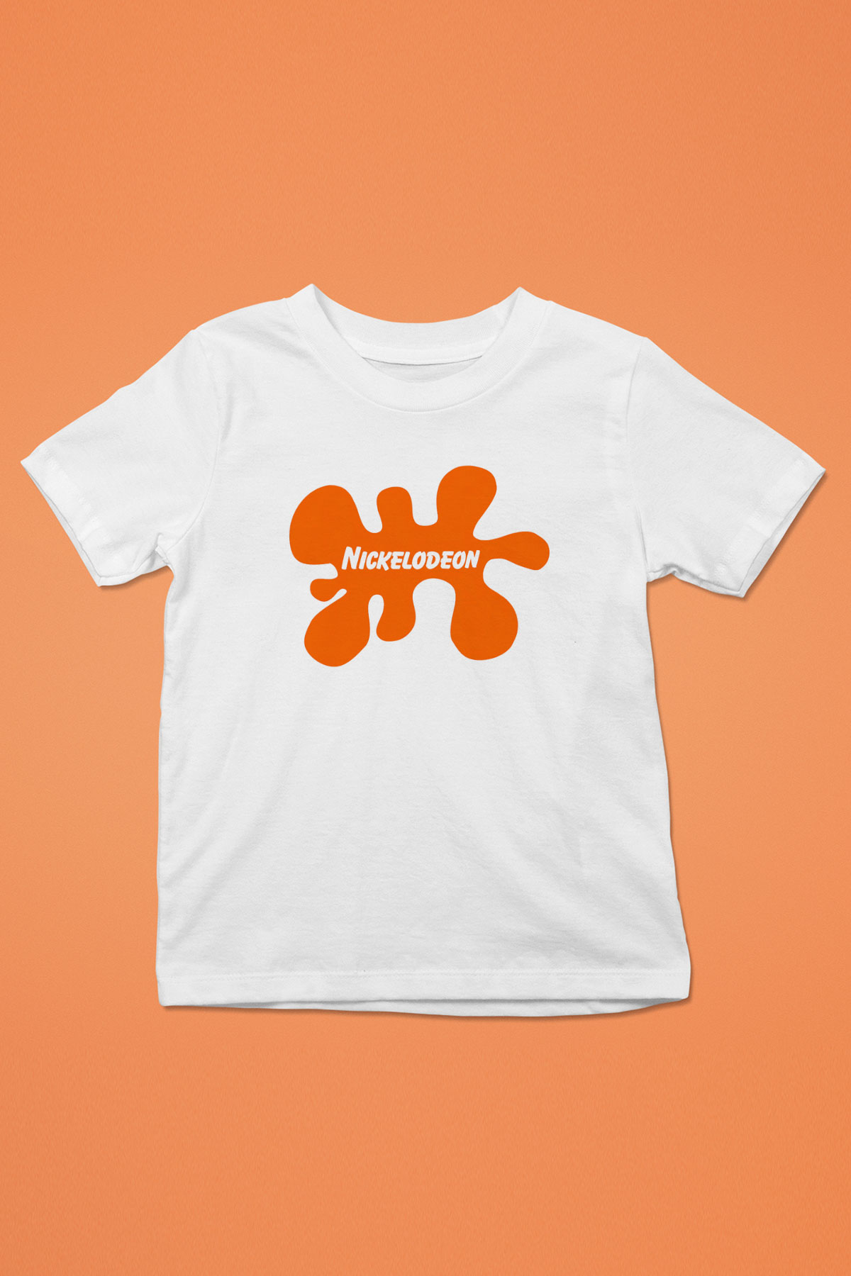 Nickelodeon Beyaz Unisex Çocuk Tişört