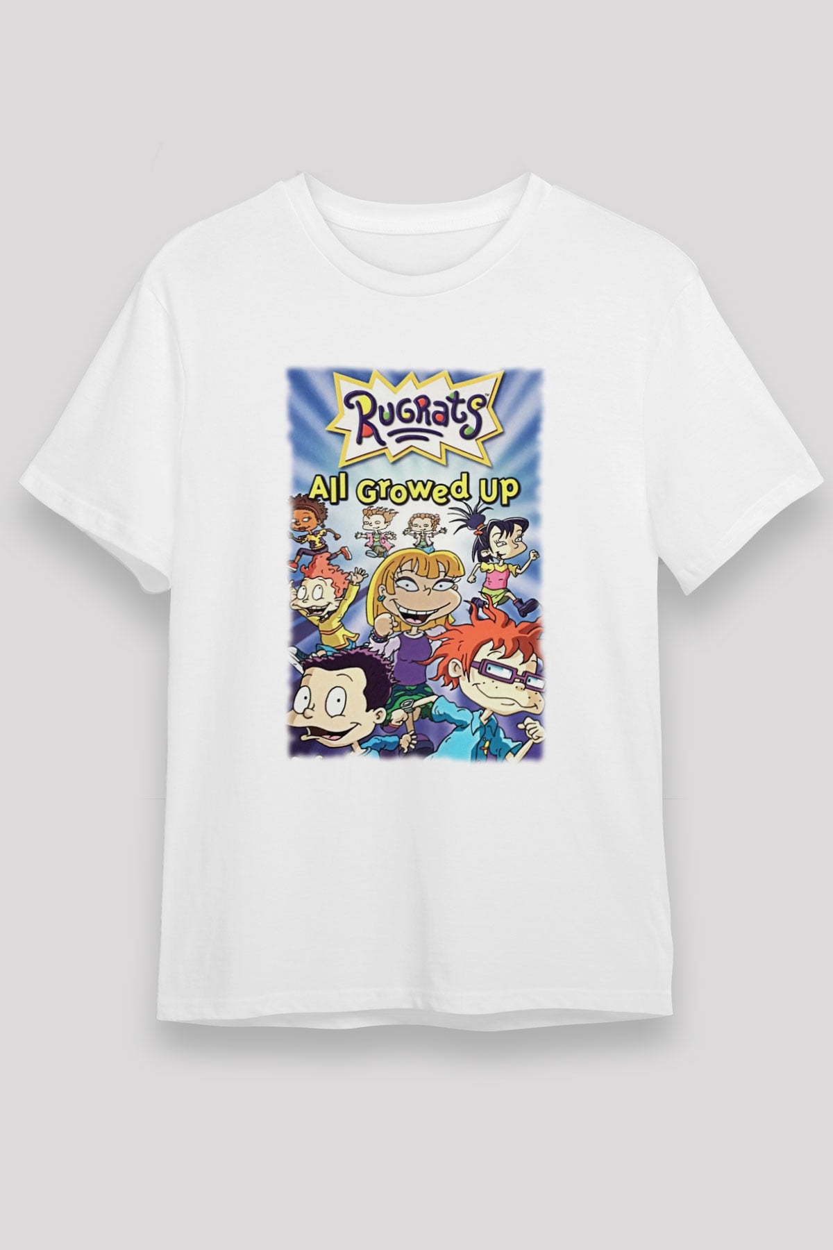 Nickelodeon Beyaz Unisex Tişört T-Shirt