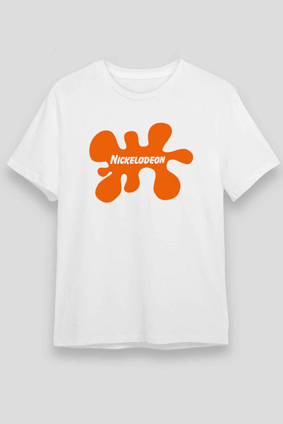Nickelodeon Beyaz Unisex Tişört T-Shirt