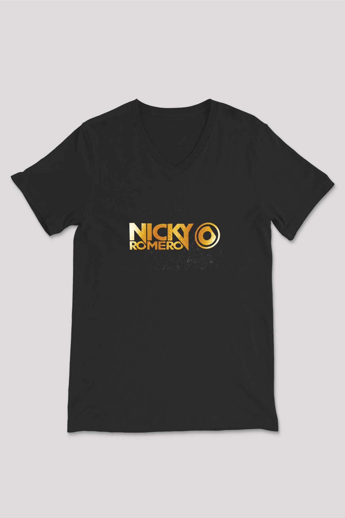 Nicky Romero Siyah Unisex V Yaka Tişört