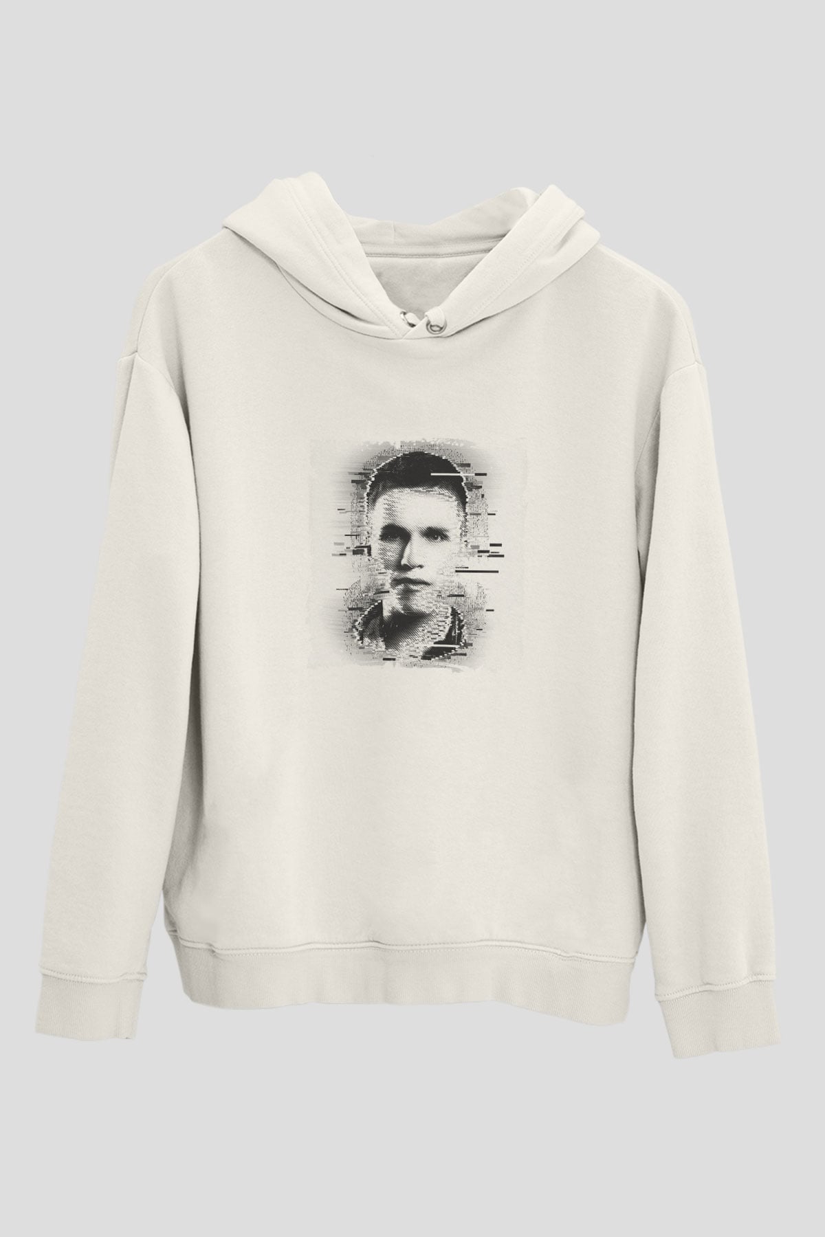 Nicky RomeroBaskılı Beyaz Hoodie