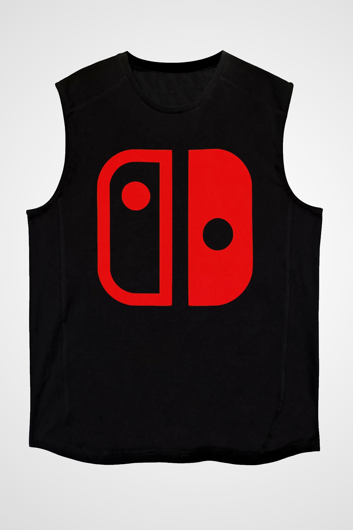 Nintendo Siyah Unisex Kolsuz Tişört