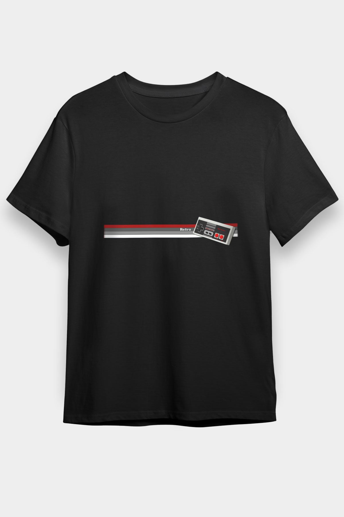 Nintendo Siyah Unisex Tişört