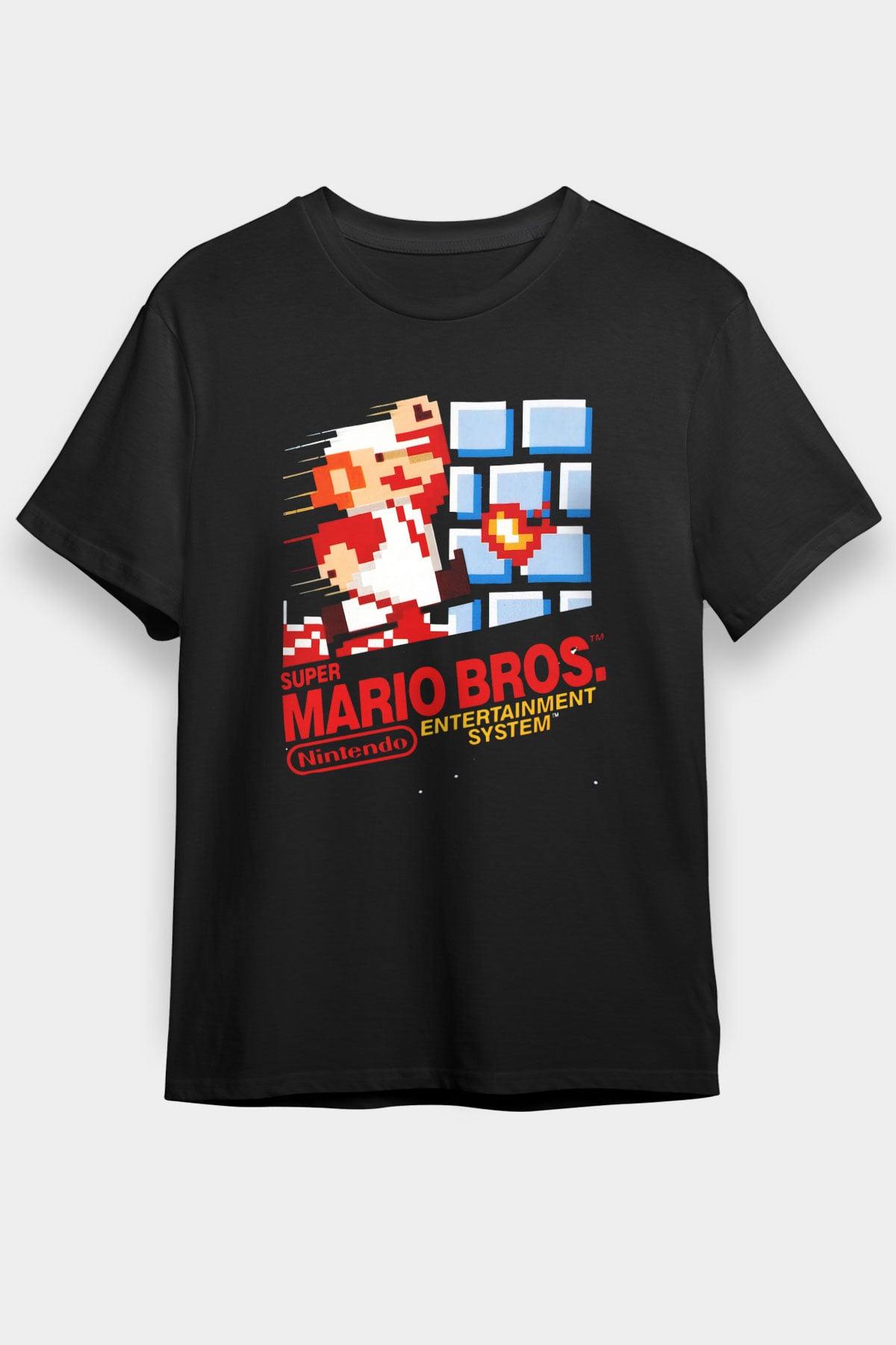 Nintendo Siyah Unisex Tişört T-Shirt