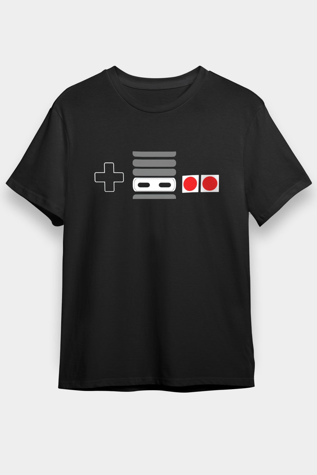 Nintendo Siyah Unisex Tişört T-Shirt