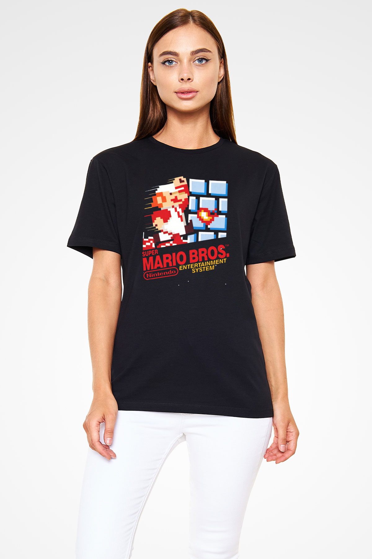 Nintendo Siyah Unisex Tişört T-Shirt