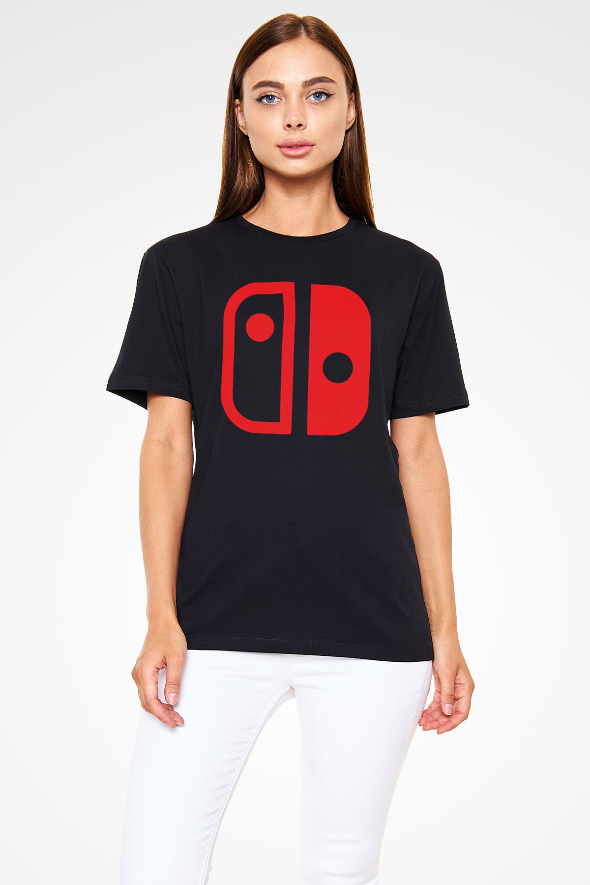 Nintendo Siyah Unisex Tişört T-Shirt