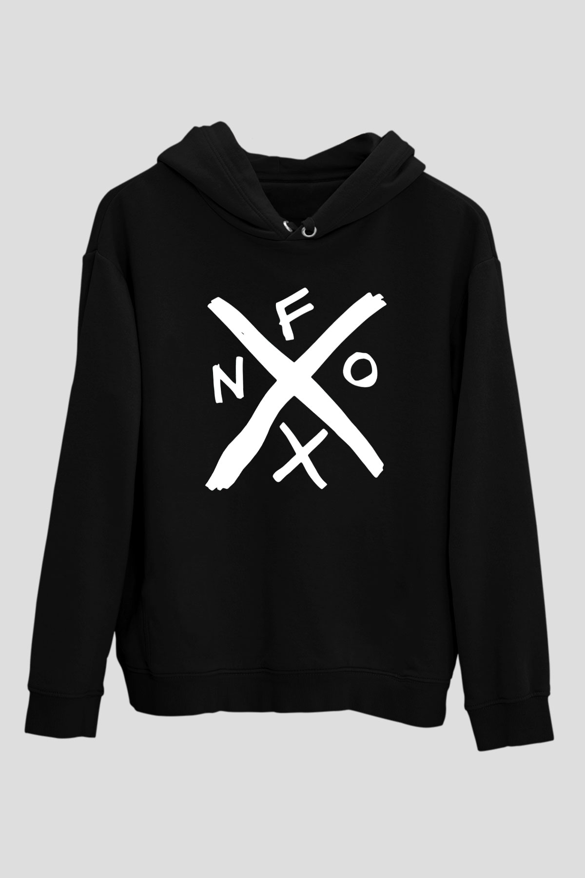 NOFX Siyah Unisex Hoodie
