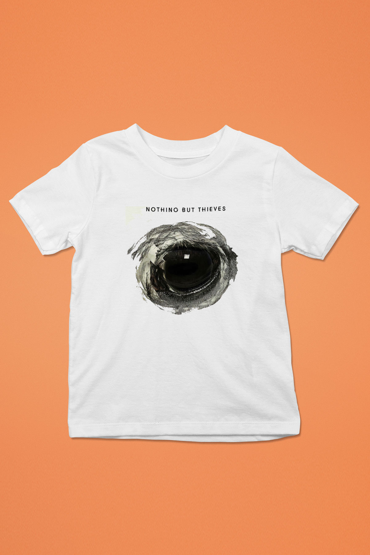 Nothing But Thieves Baskılı Beyaz Unisex Beyaz Çocuk Tişört - Tshirt