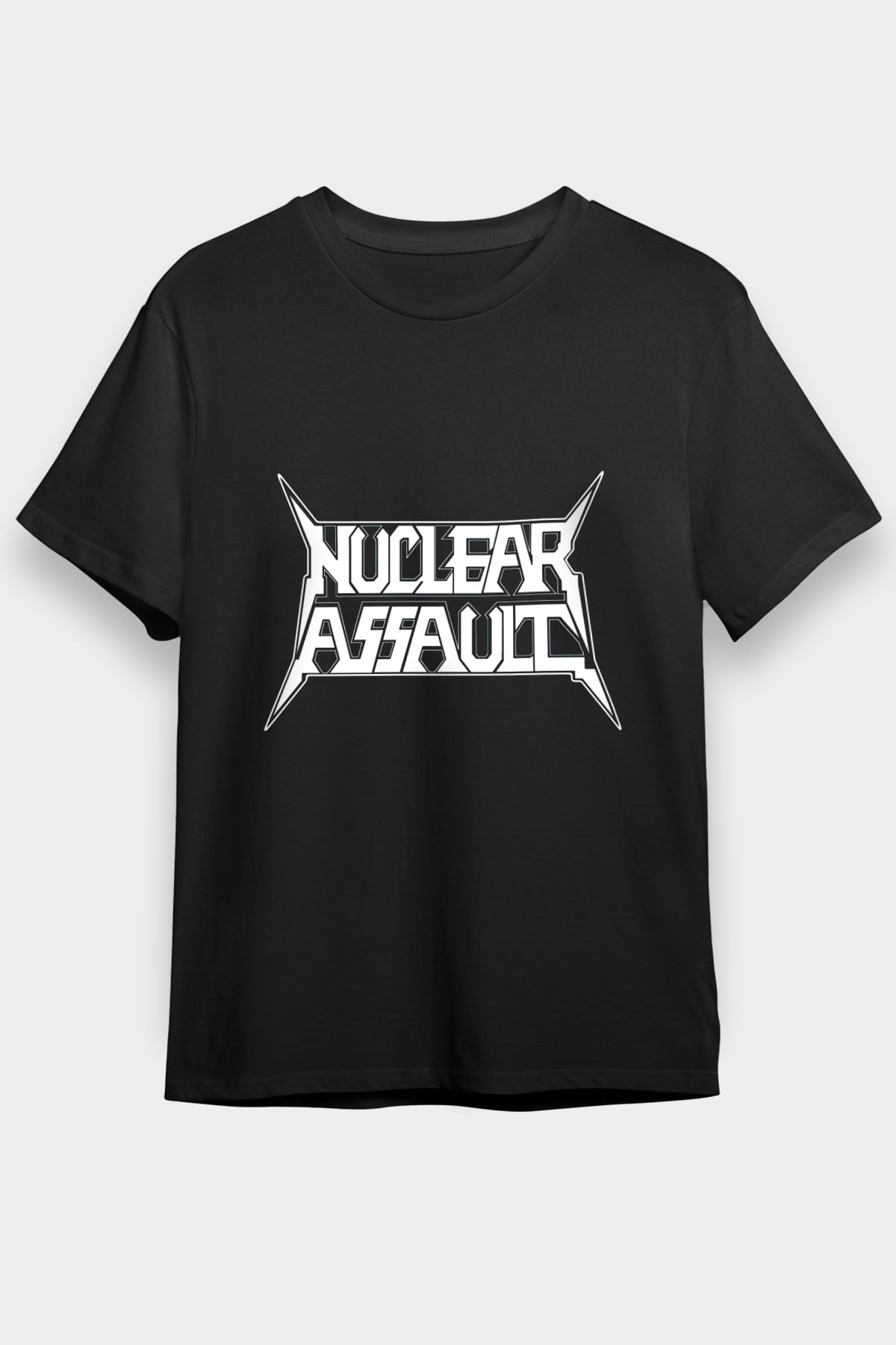 Nuclear Assault Siyah Unisex Tişört T-Shirt - TişörtFabrikası