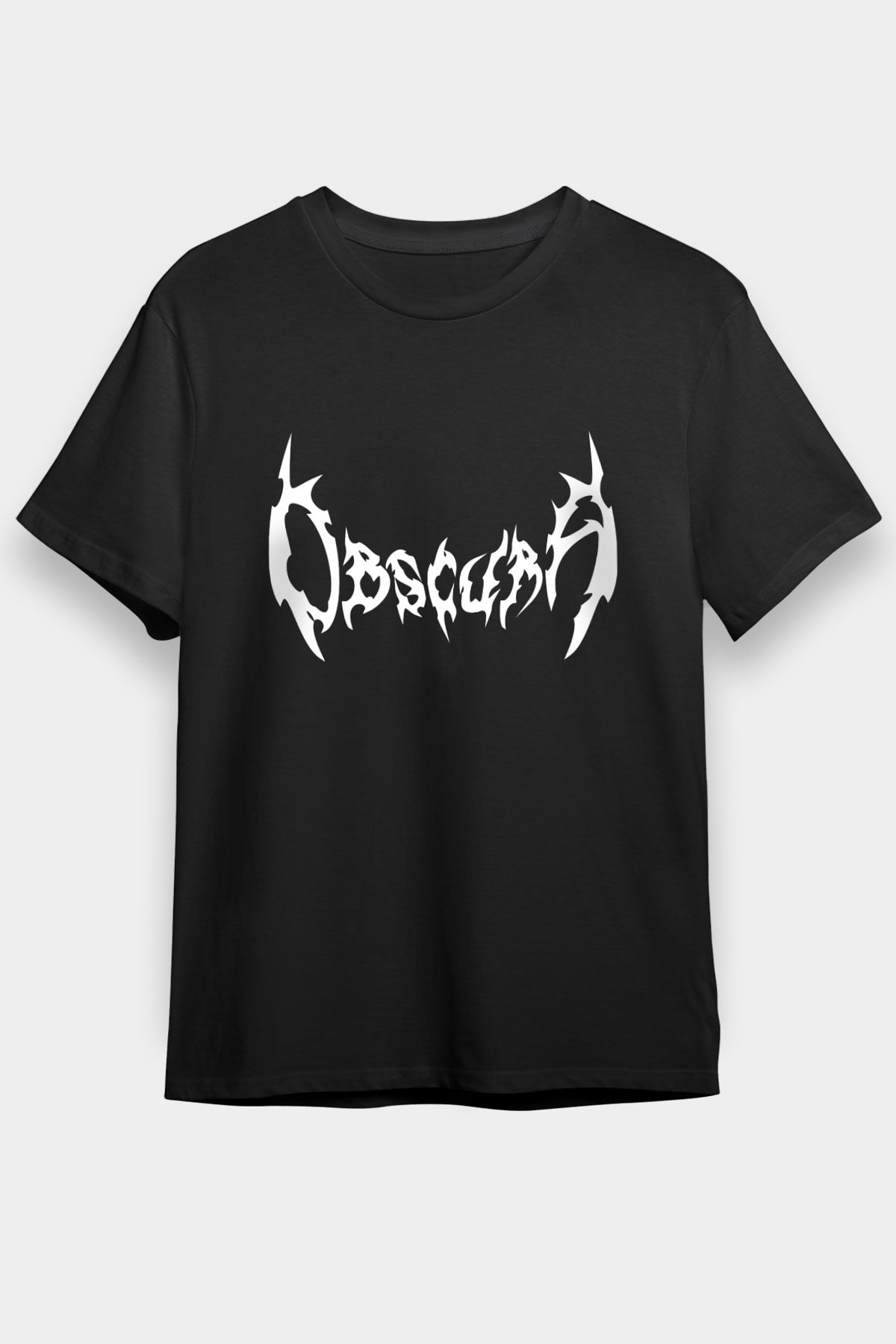Obscura Siyah Unisex Tişört T-Shirt - TişörtFabrikası