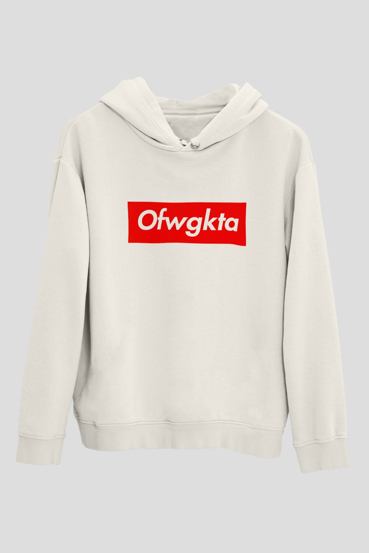Odd Future Beyaz Unisex Kapşonlu Sweatshirt