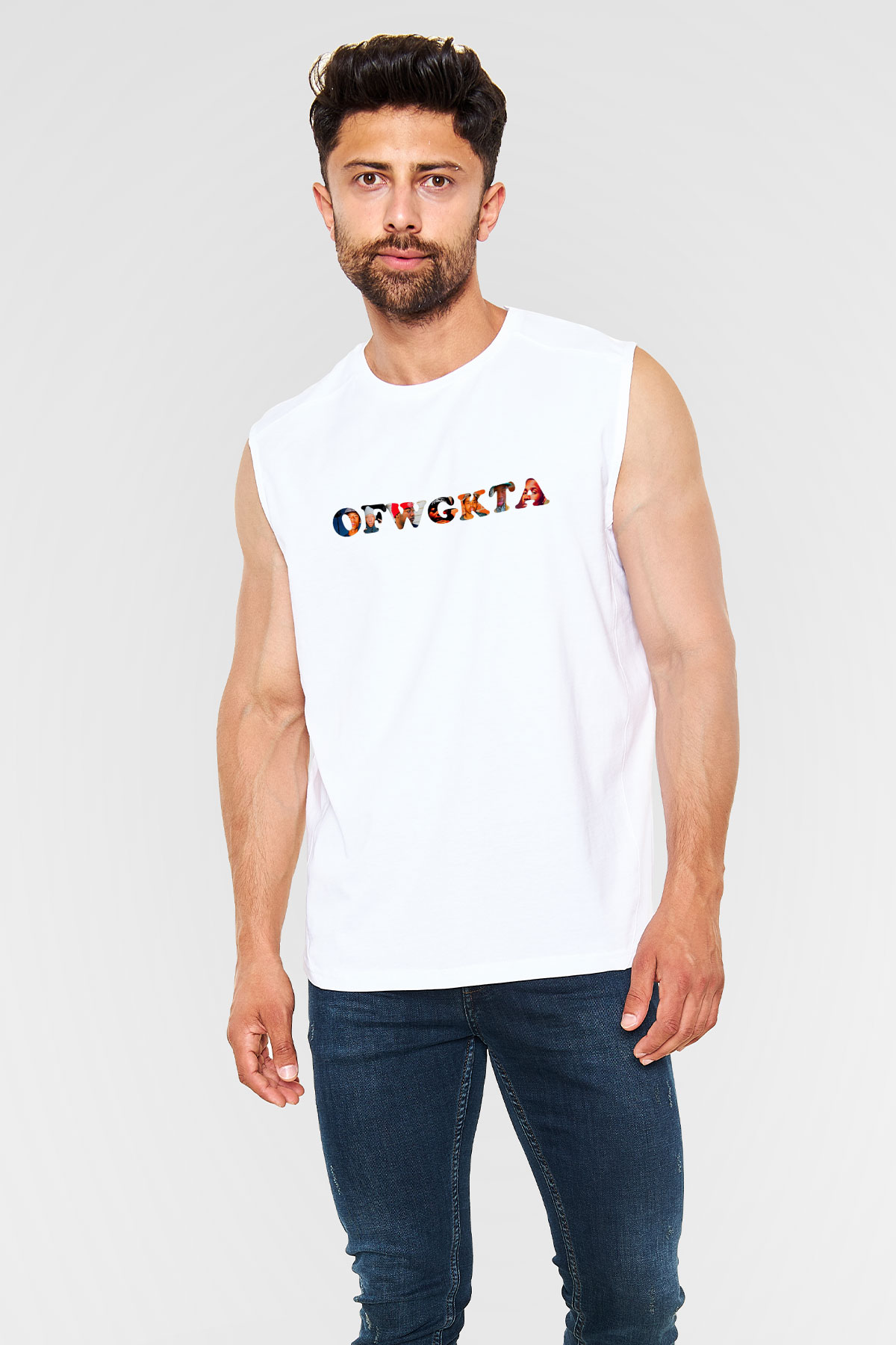 Odd Future Beyaz Unisex Kolsuz Tişört