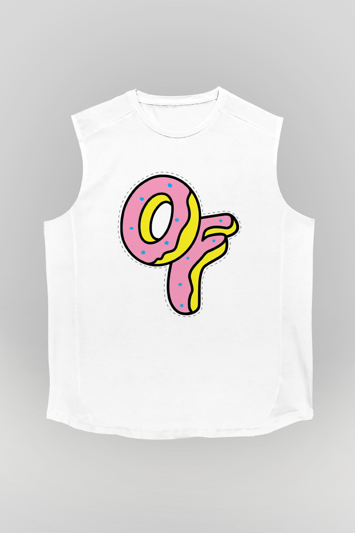 Odd Future Beyaz Unisex Kolsuz Tişört