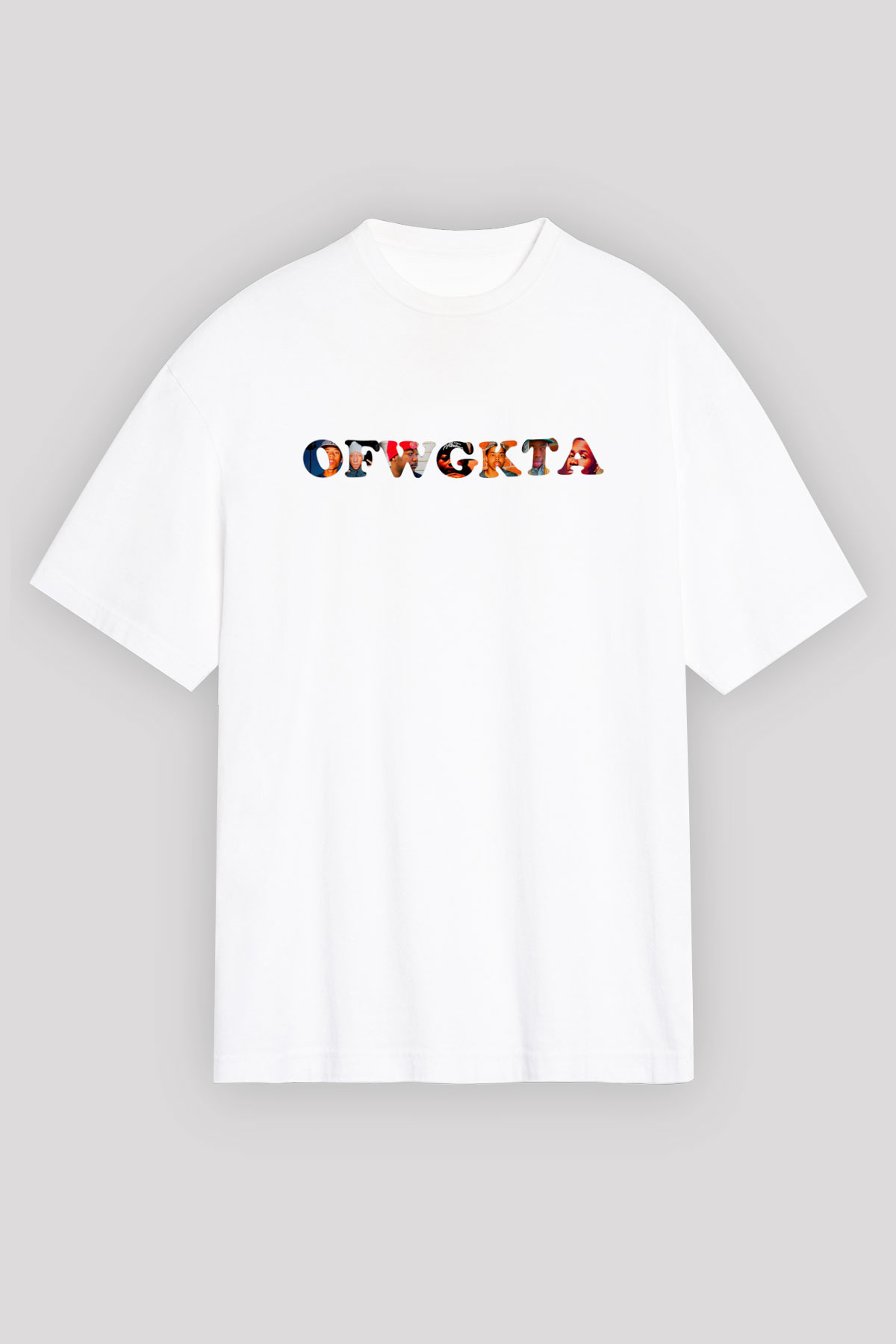 Odd Future Beyaz Unisex Oversize Tişört T-Shirt