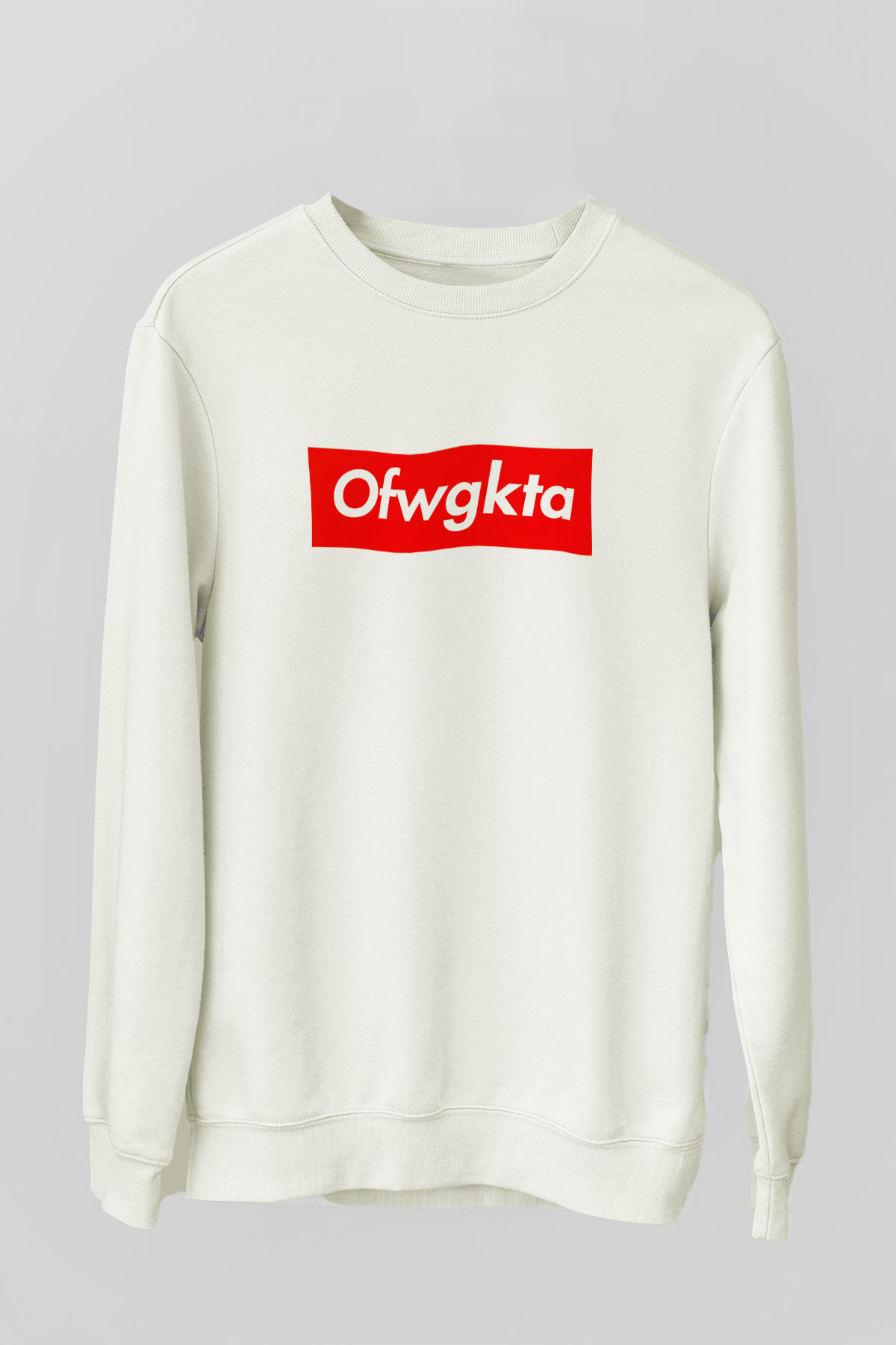 Odd Future Beyaz Unisex Sweatshirt