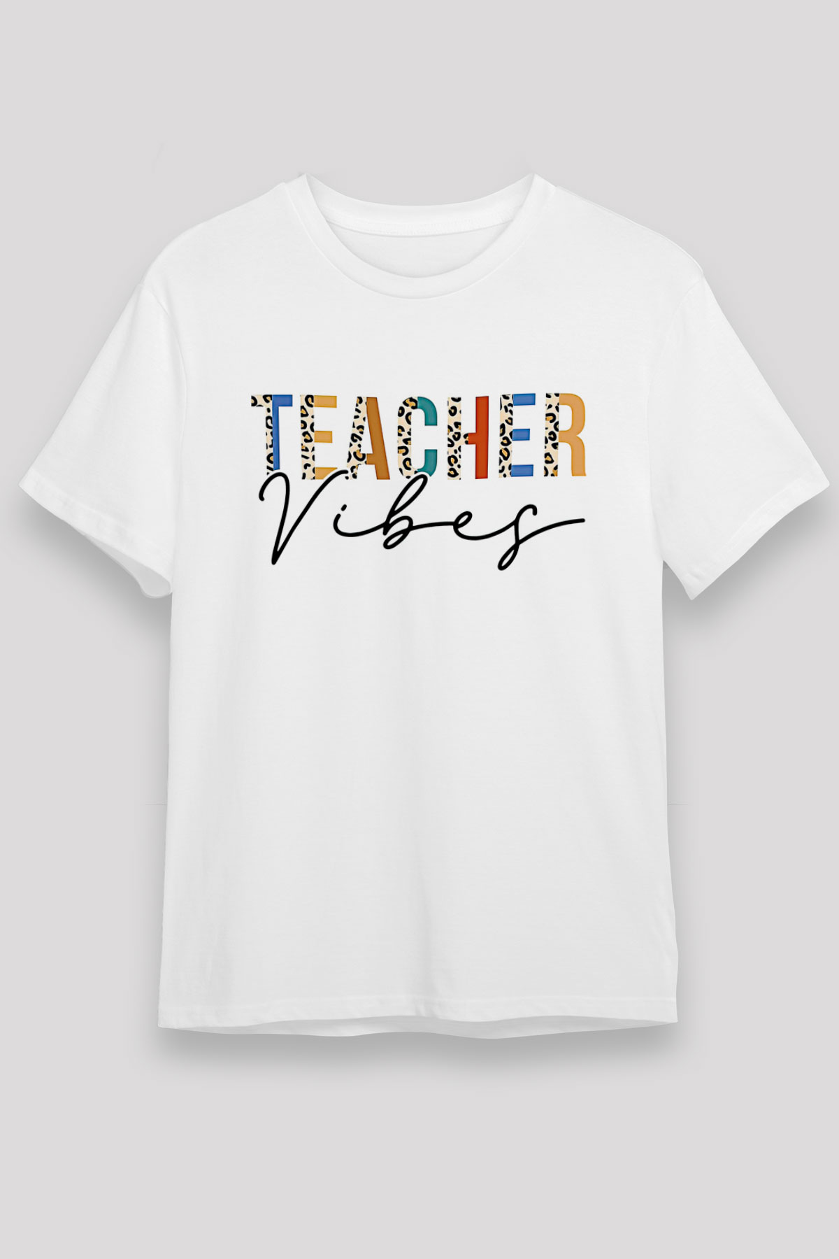 Öğretmenler Günü Baskılı Unisex Beyaz Tişört - Tshirt