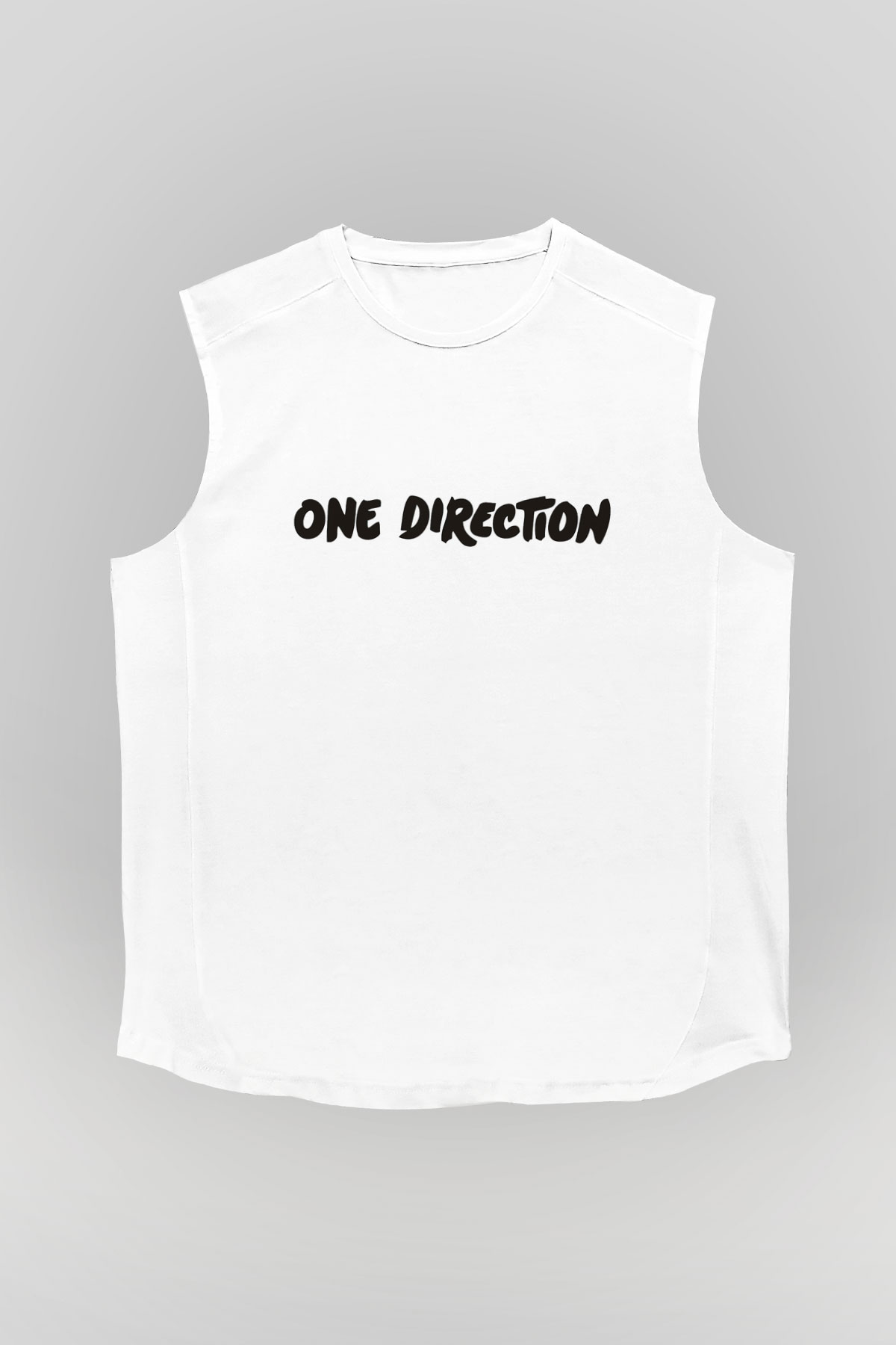 One Direction Beyaz Unisex Kolsuz Tişört