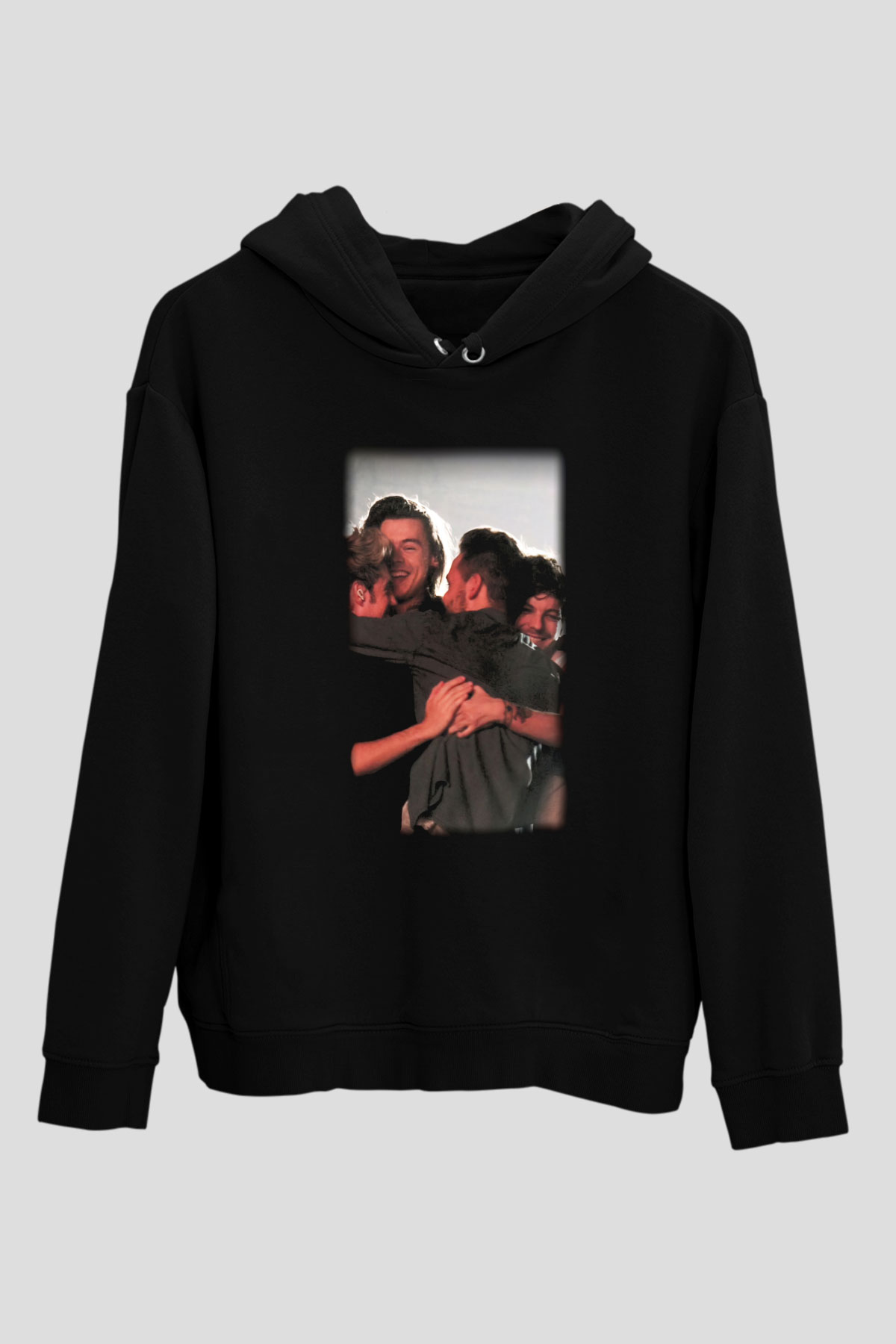 One Direction Siyah Unisex Hoodie