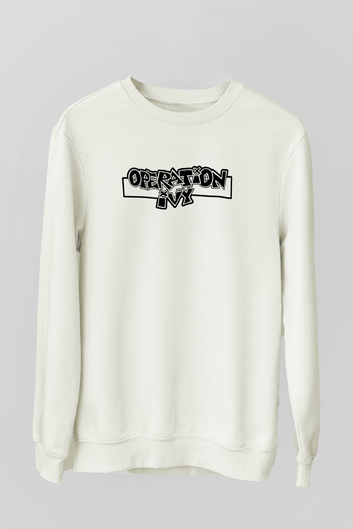Operation Ivy Beyaz Unisex Sweatshirt