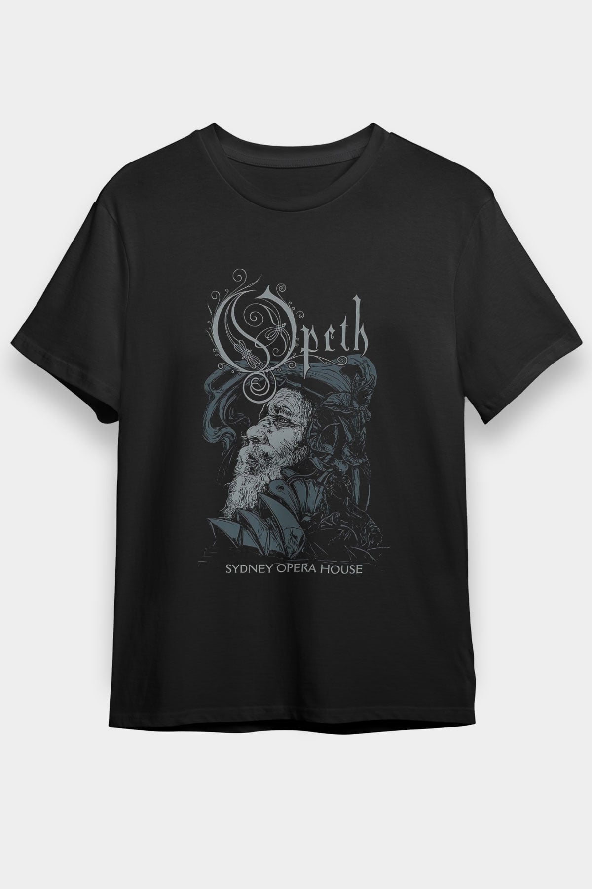 Opeth Siyah Unisex Tişört T-Shirt - TişörtFabrikası