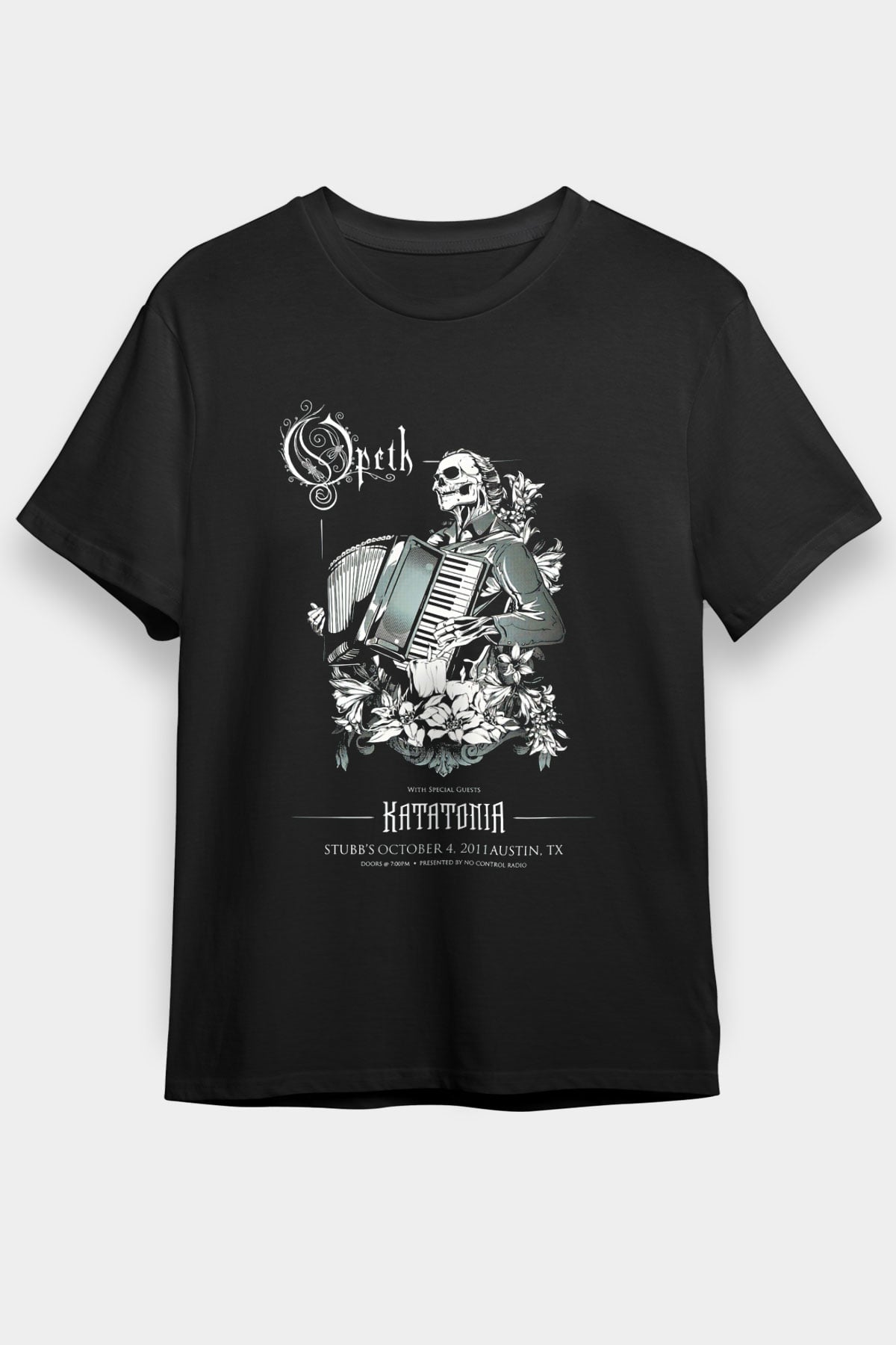 Opeth Siyah Unisex Tişört T-Shirt - TişörtFabrikası