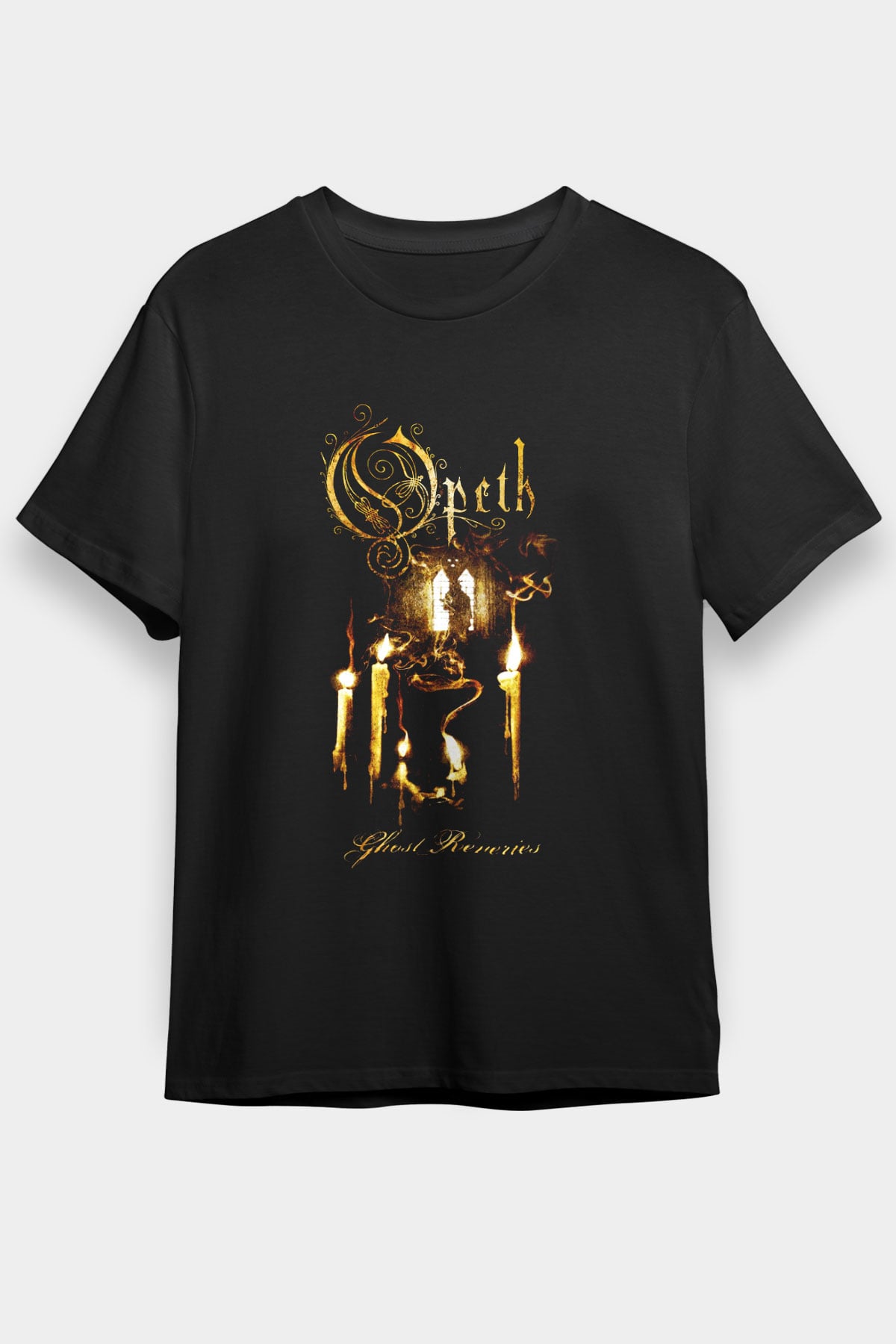Opeth Siyah Unisex Tişört T-Shirt - TişörtFabrikası