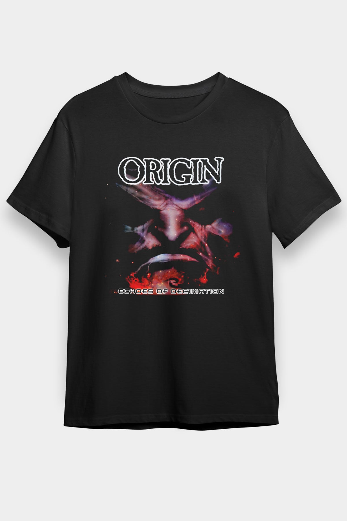 Origin Siyah Unisex Tişört T-Shirt - TişörtFabrikası