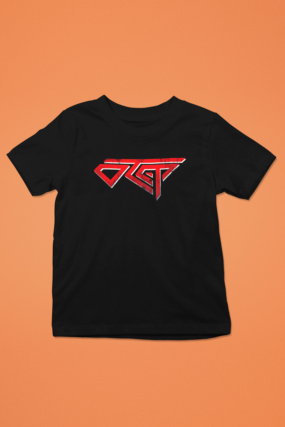 Otep Baskılı Unisex Siyah Çocuk Tişört - Tshirt