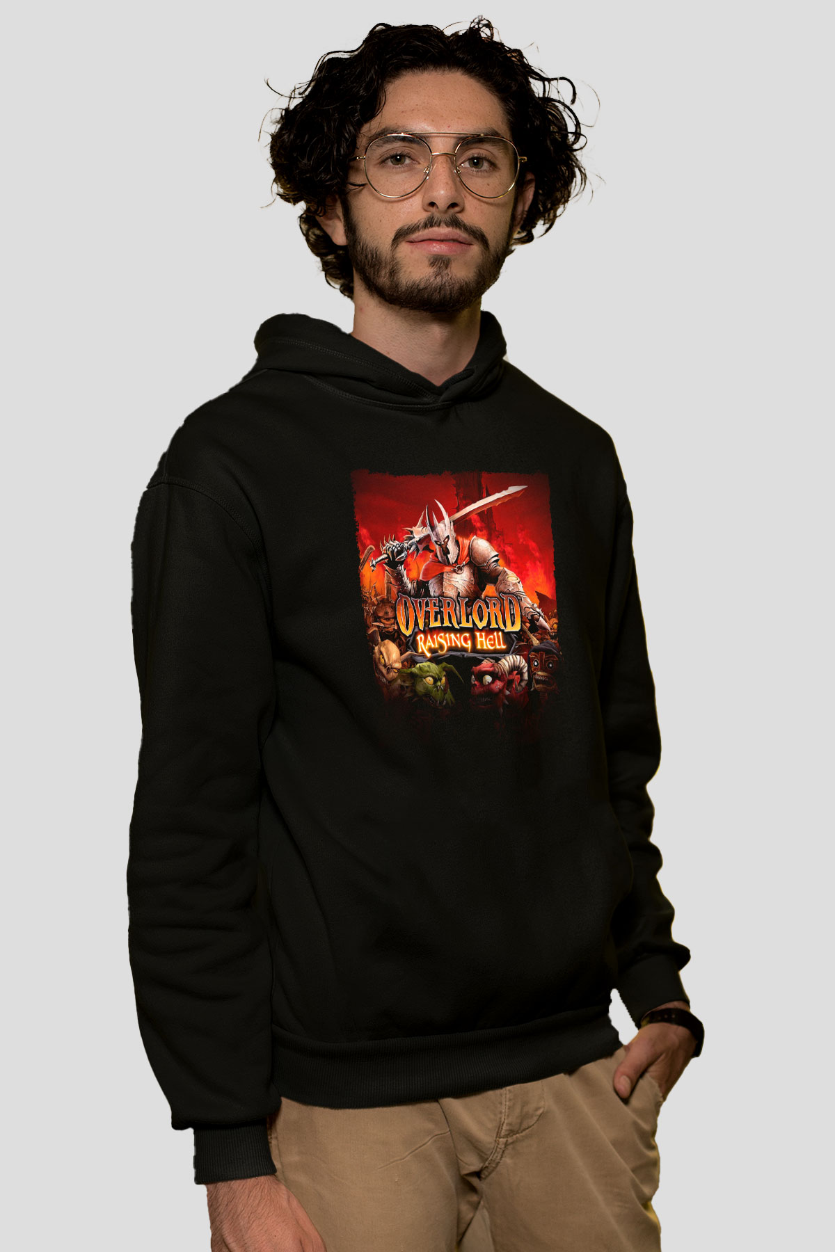 Overlord Siyah Unisex Hoodie