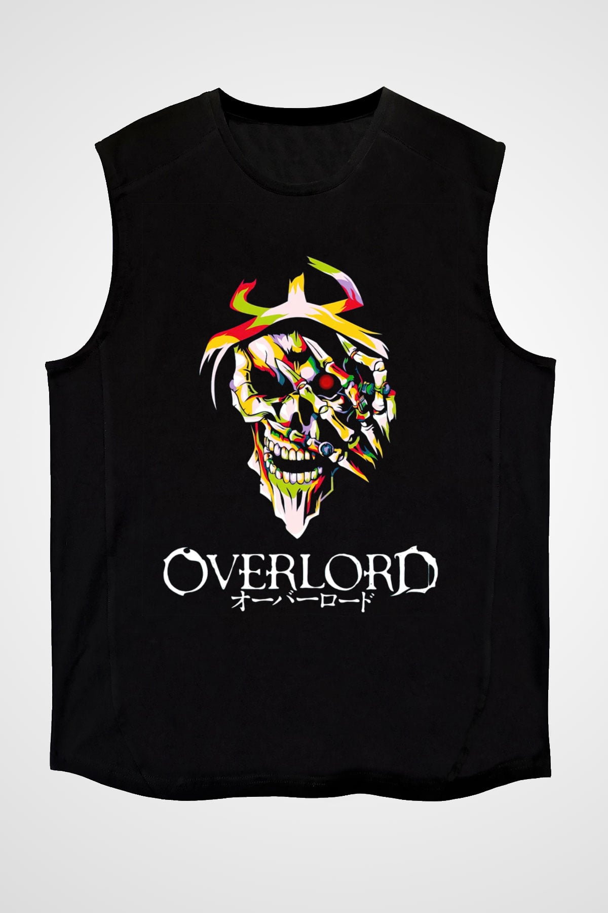 Overlord Siyah Unisex Kolsuz Tişört