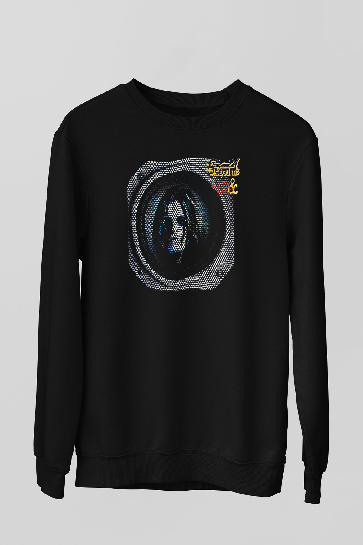Ozzy Osbourne Siyah Unisex Sweatshirt